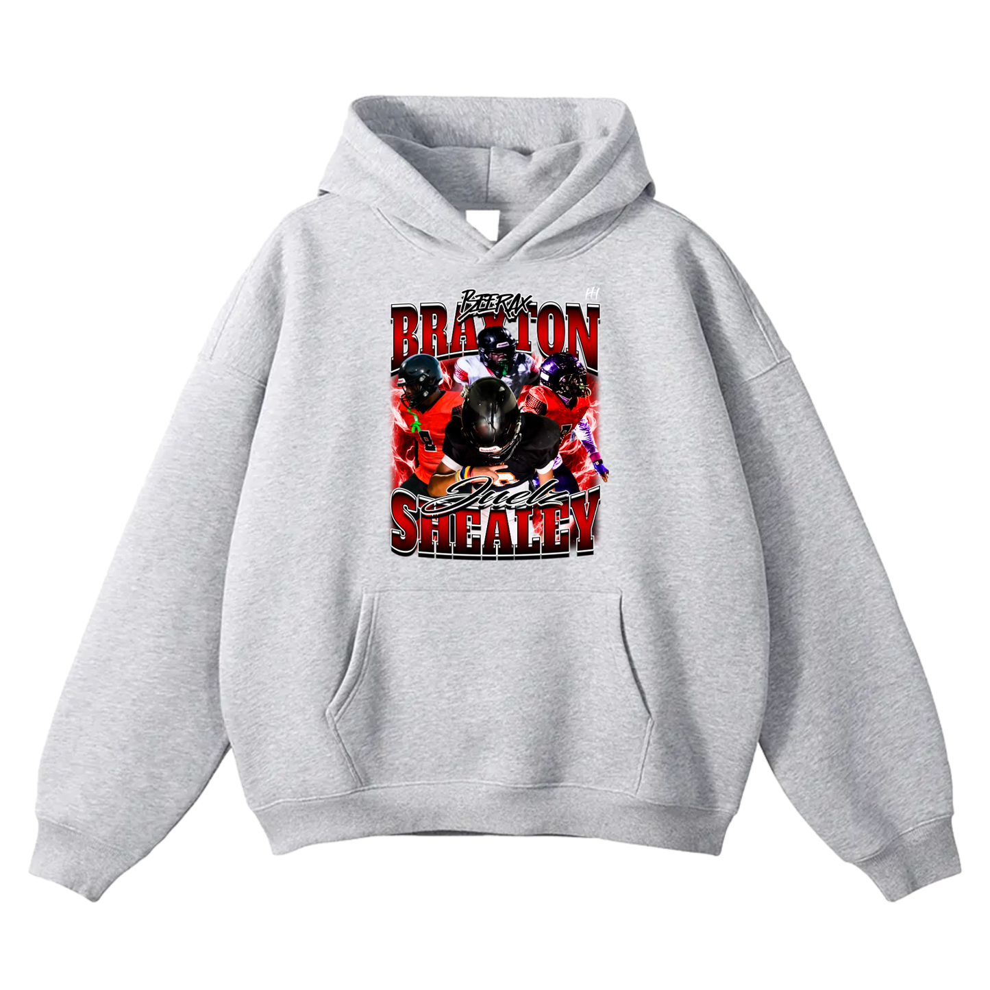 Braxton Juelz Shealey Oversize Fleeced Hoodie