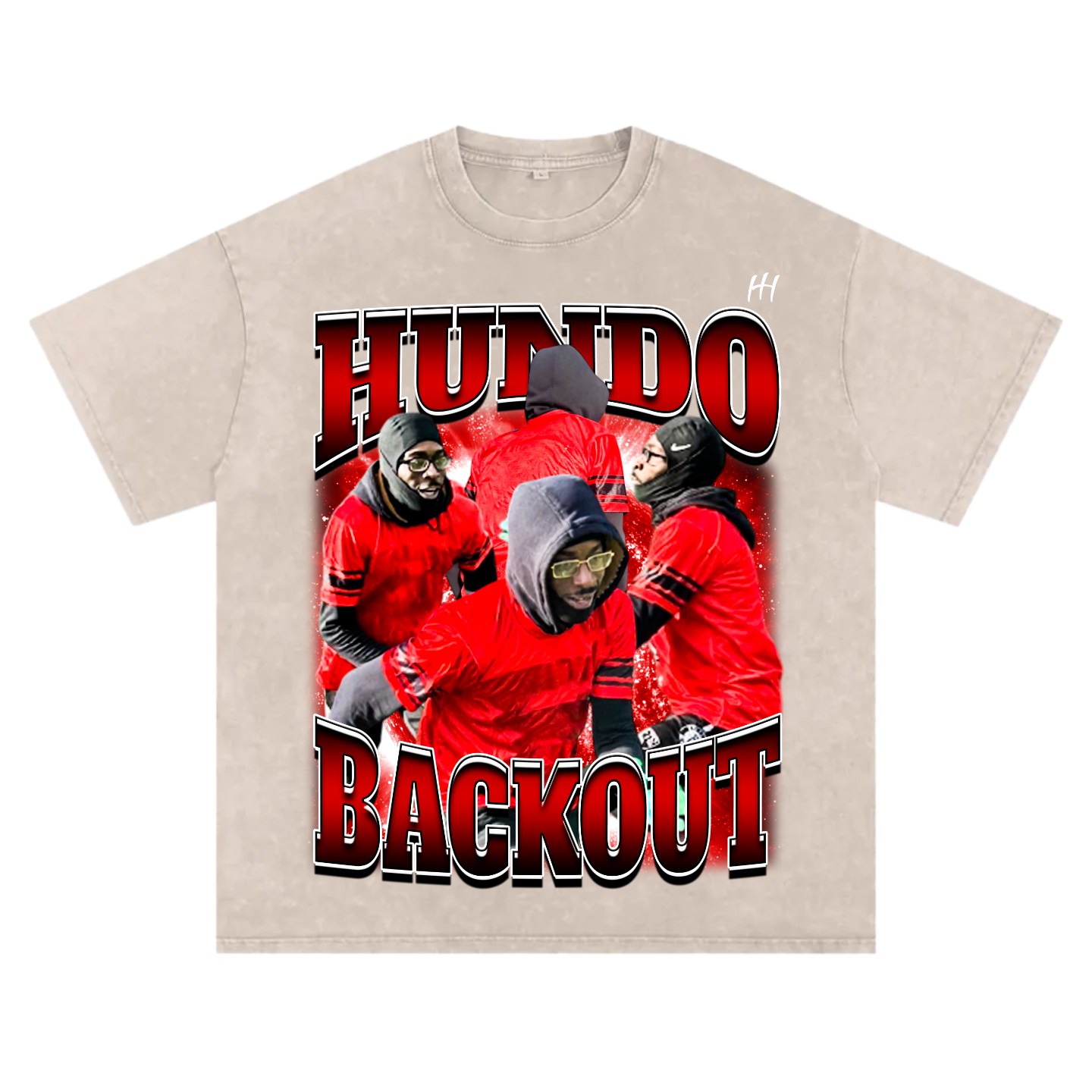 Hundo Backout Oversized T-shirt