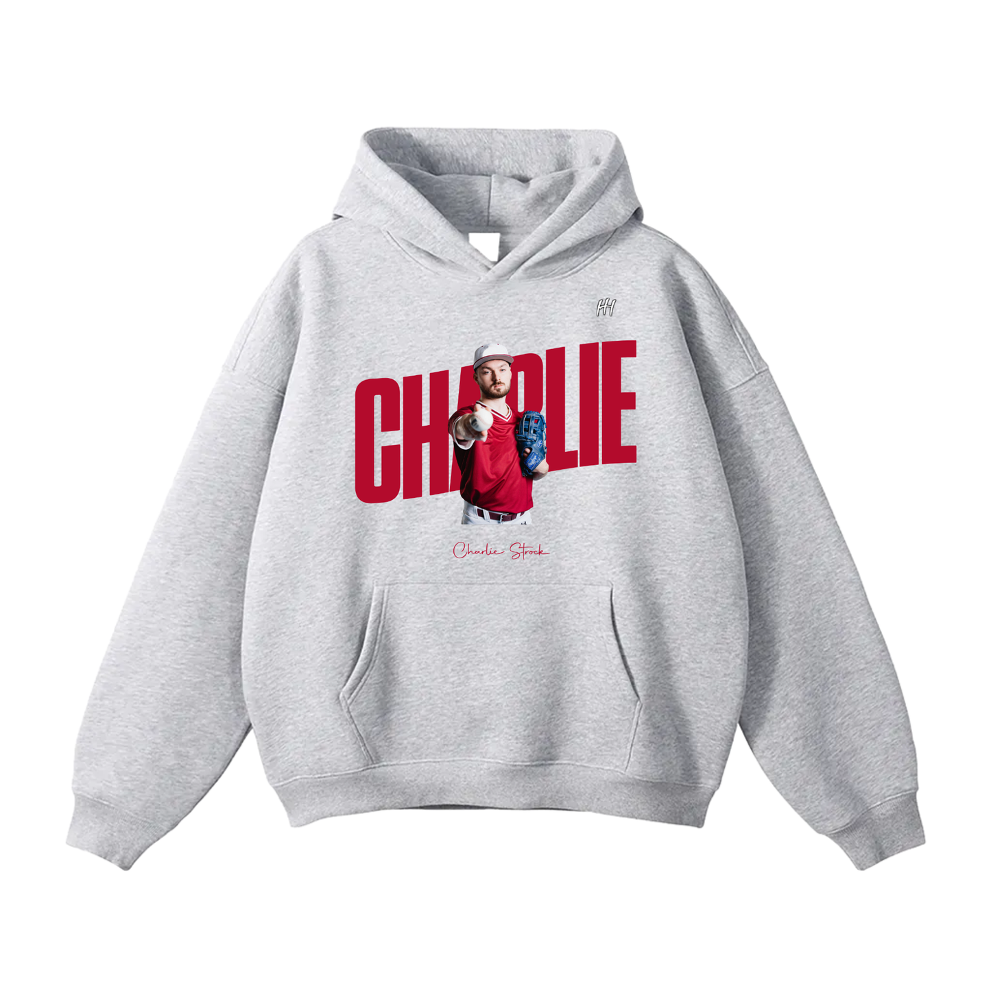 Charlie Strock Oversize Fleeced Hoodie