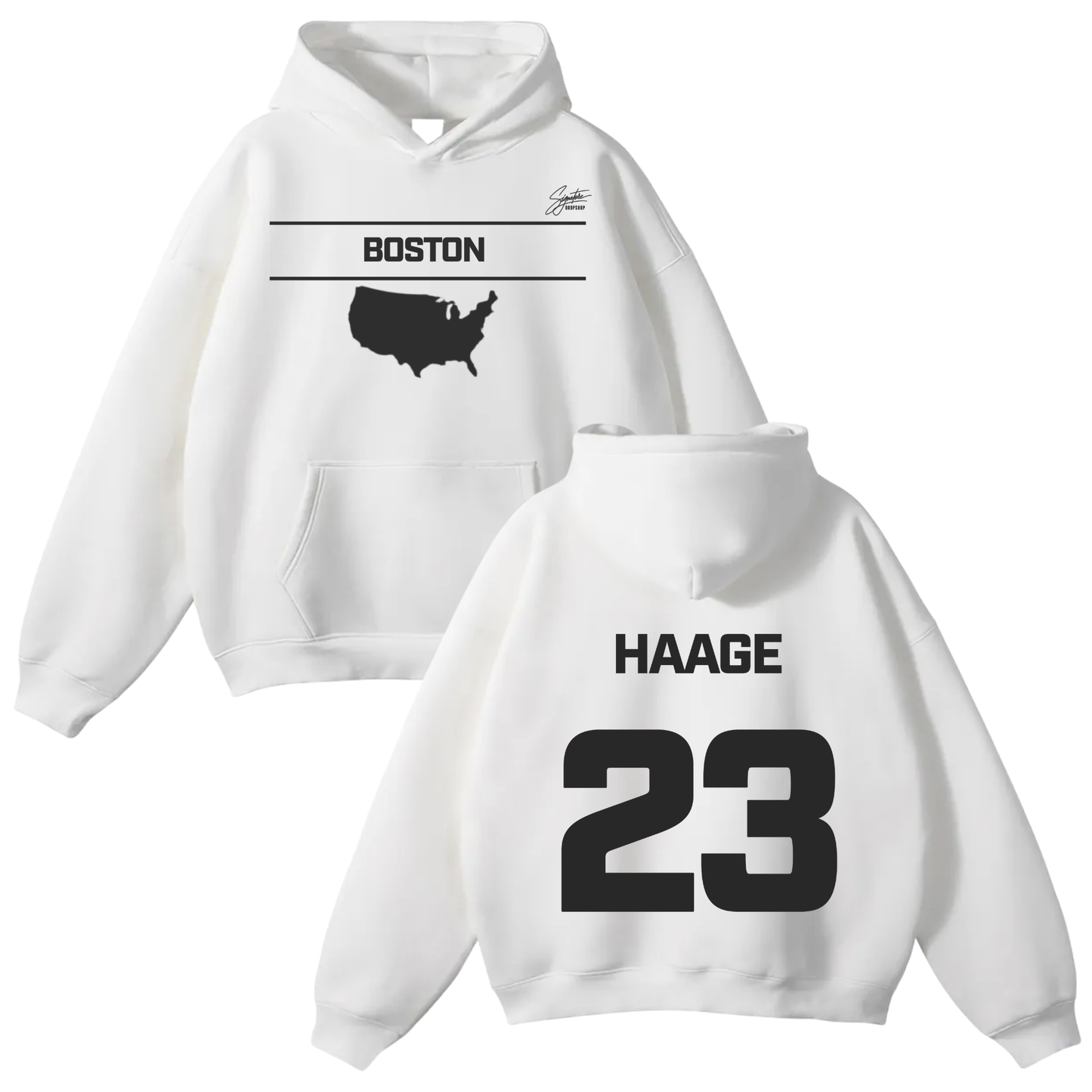 Savannah Haage Oversize Fleeced Hoodie