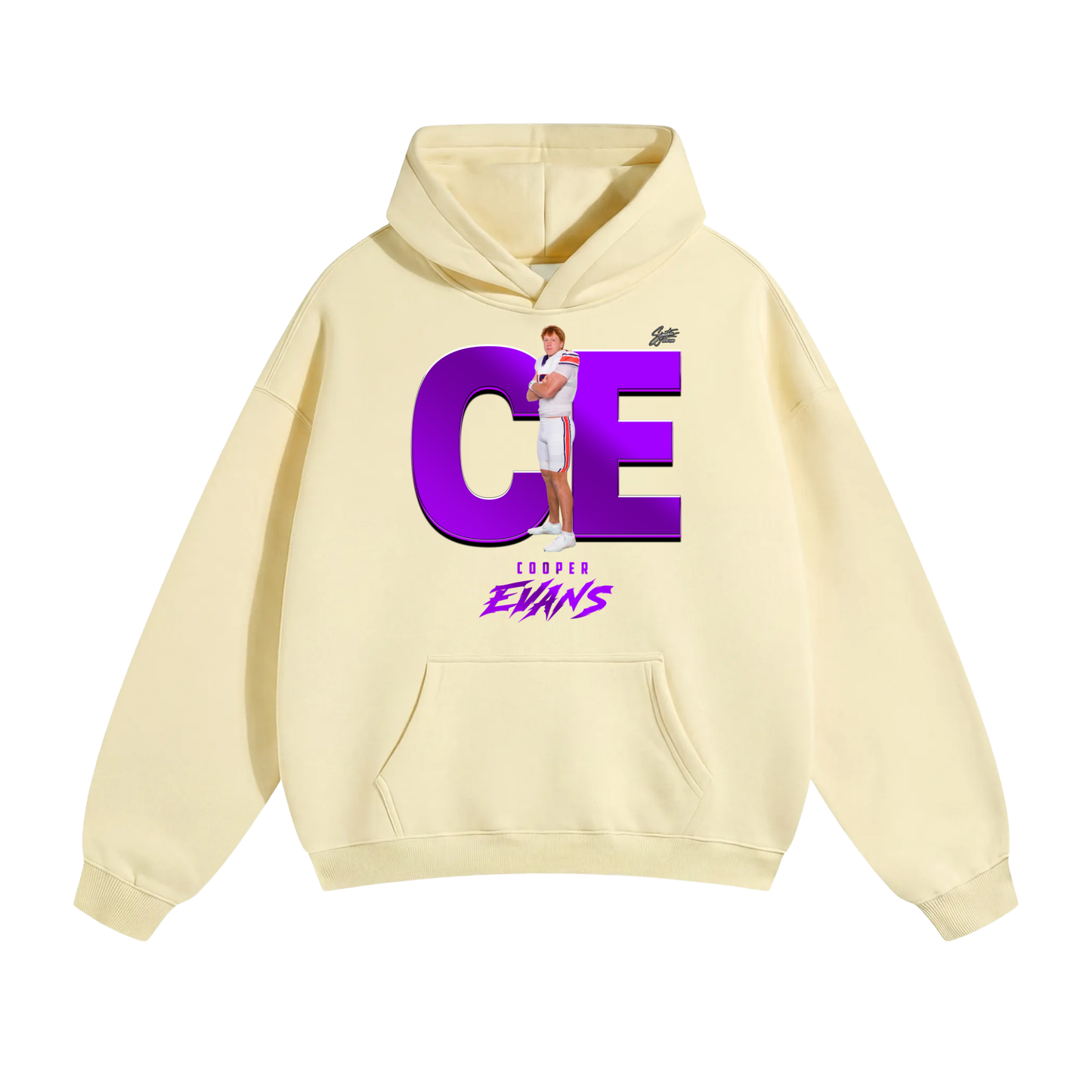 Cooper Evans Oversize Fleeced Hoodie