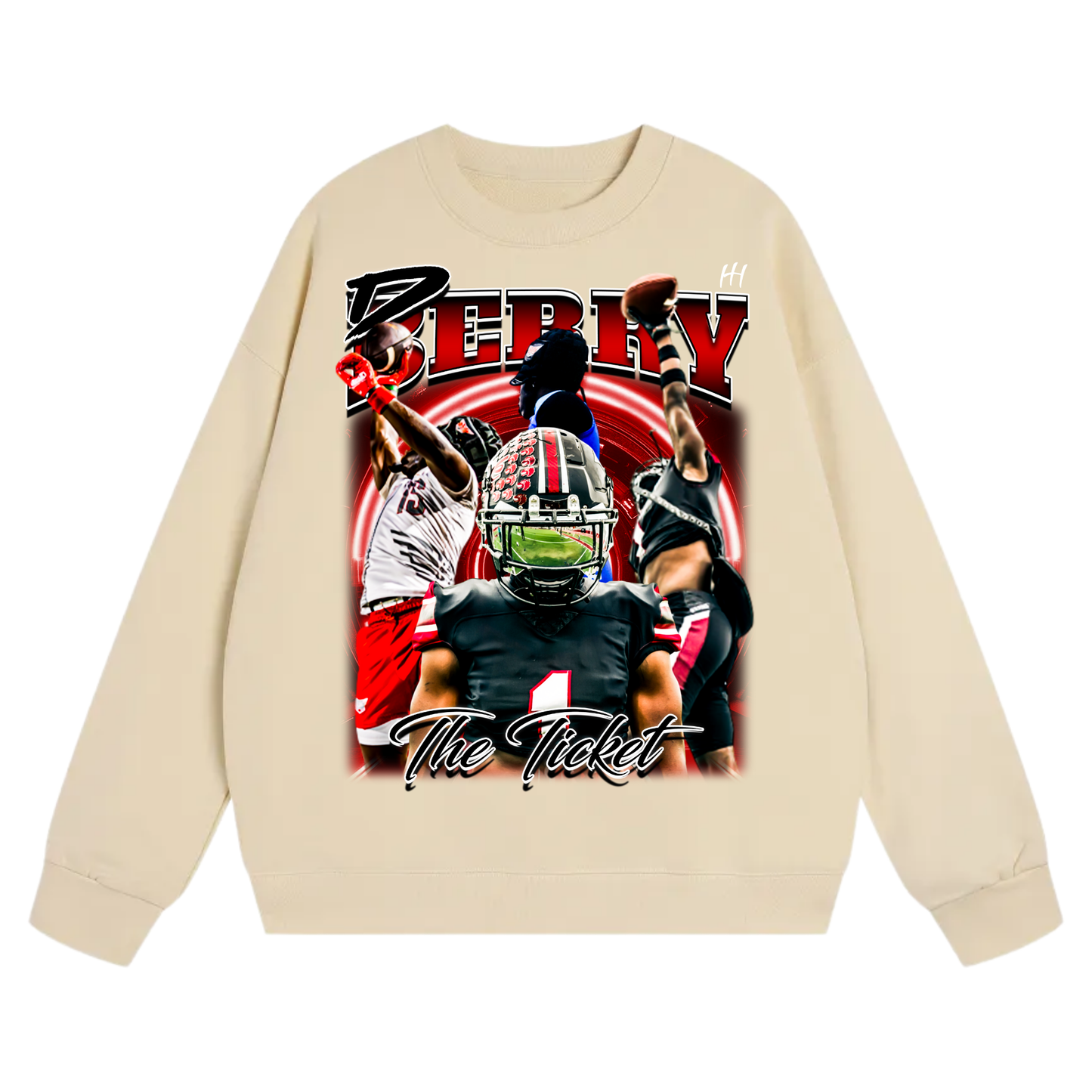 D Berry Heavyweight Crewneck Sweatshirt