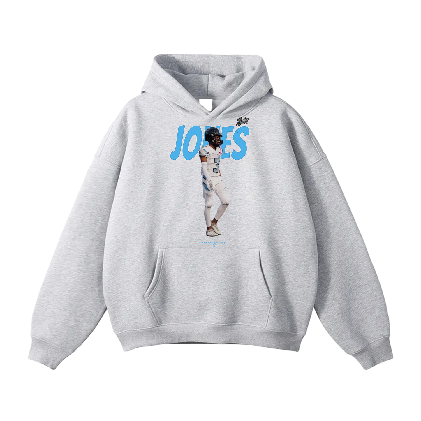 Xavier Jones Oversize Fleeced Hoodie