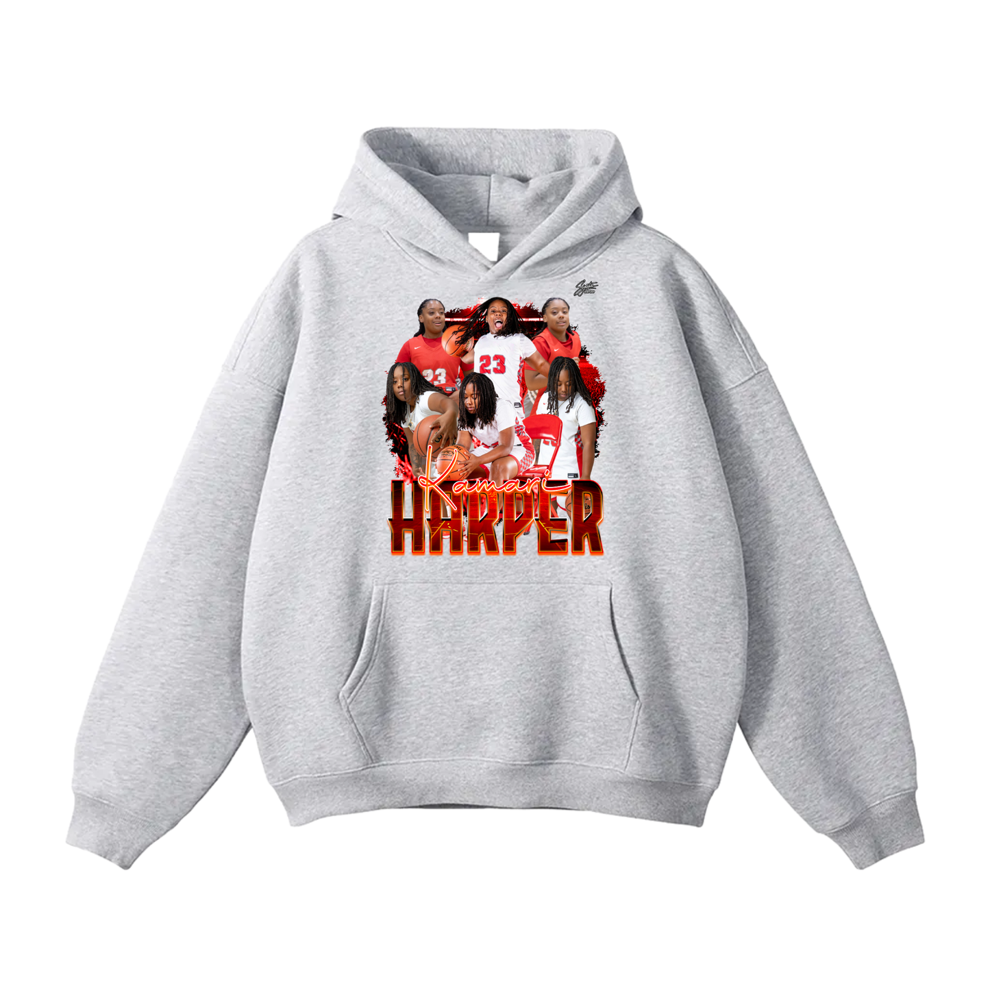 Kamari Harper Oversize Fleeced Hoodie