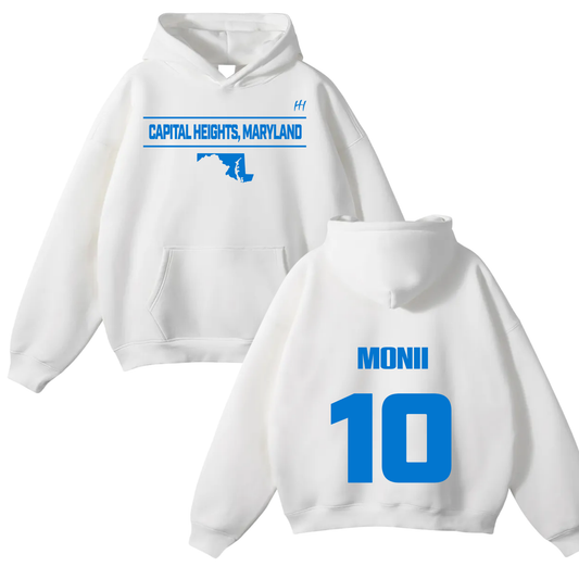 Deamani Davis Oversize Fleeced Hoodie