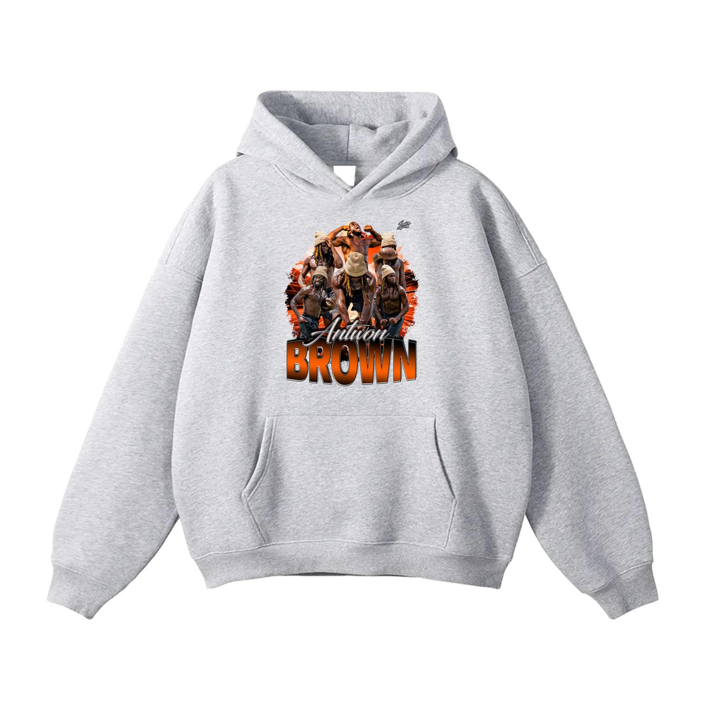 Antwon Brown Oversize Fleeced Hoodie