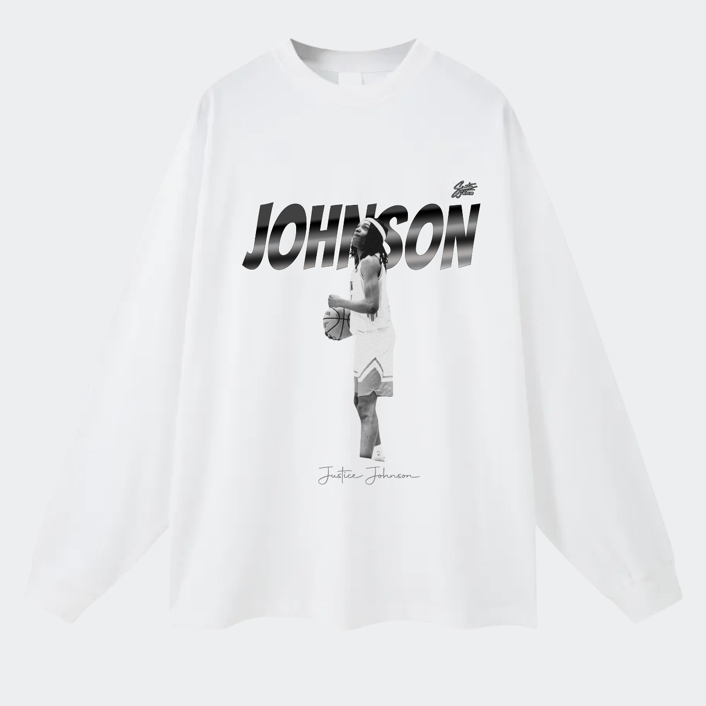 Justice Johnson Long Sleeve Tee