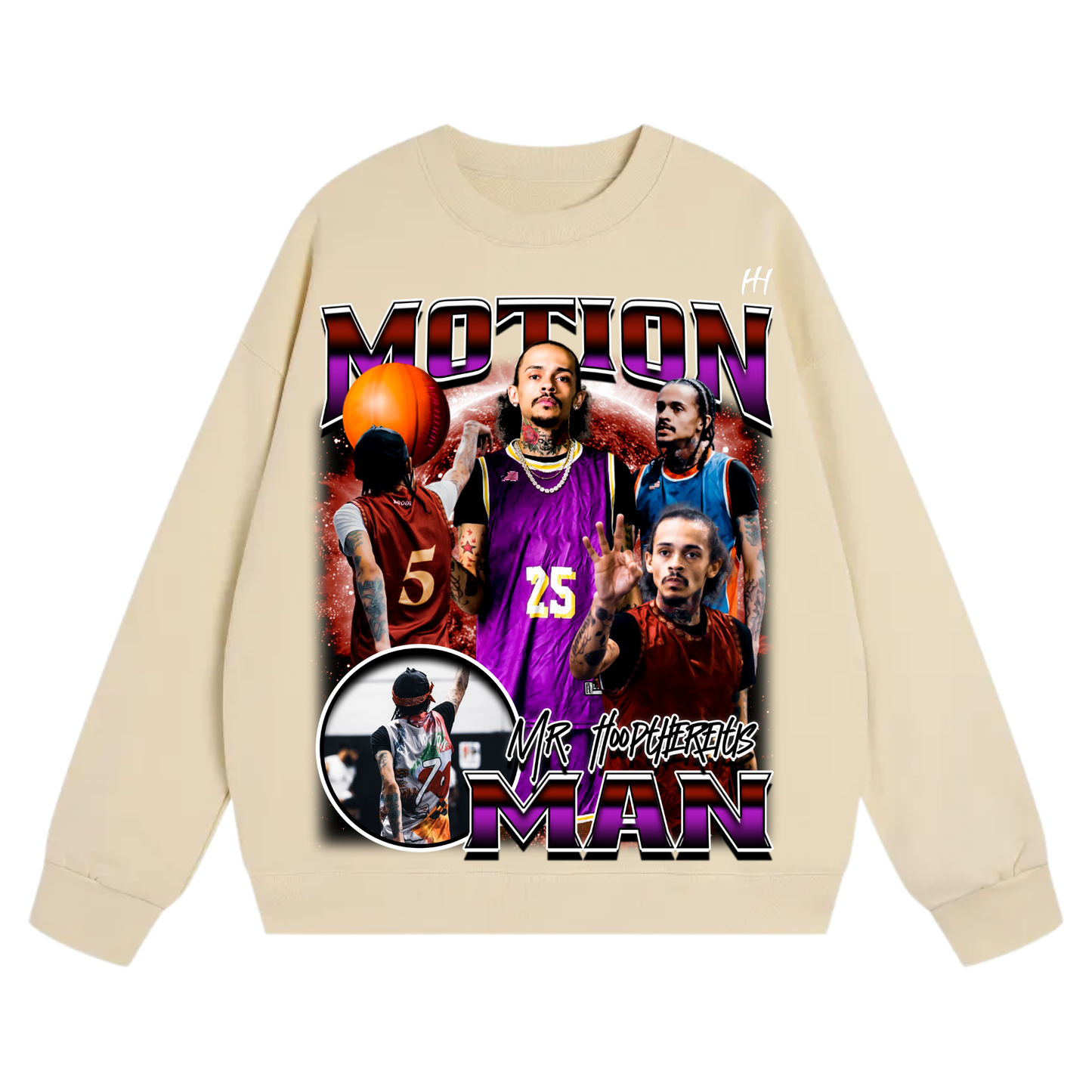 Motion Man Heavyweight Crewneck Sweatshirt