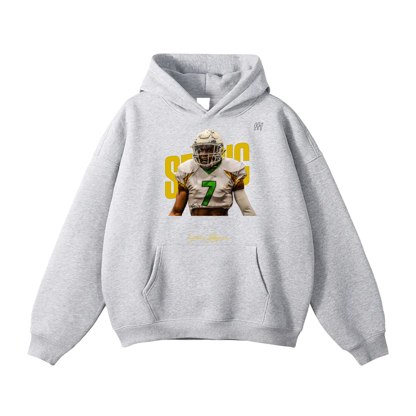 Sedric Jefferson Oversize Fleeced Hoodie
