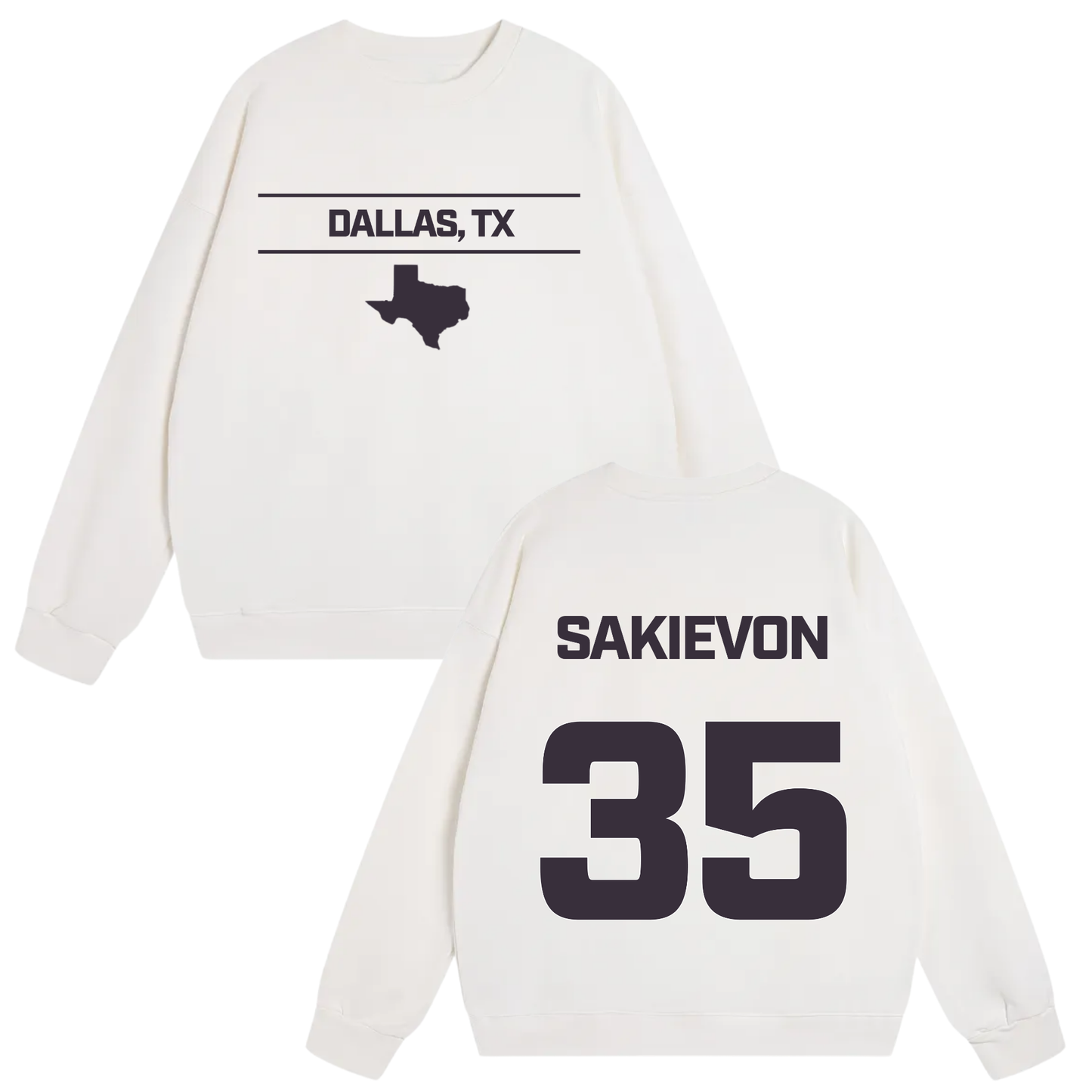 Sakievon Gordwin Heavyweight Crewneck Sweatshirt