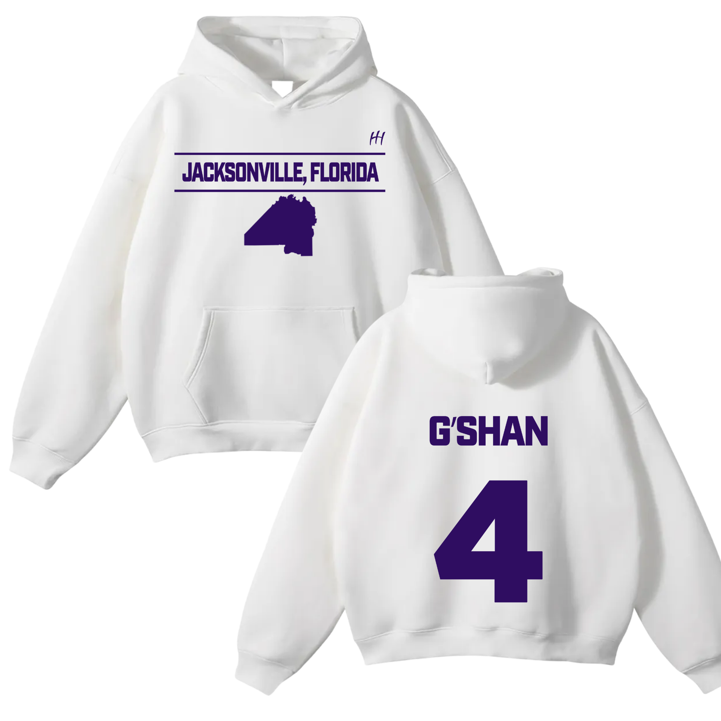 G’Shan Aldridge Oversize Fleeced Hoodie
