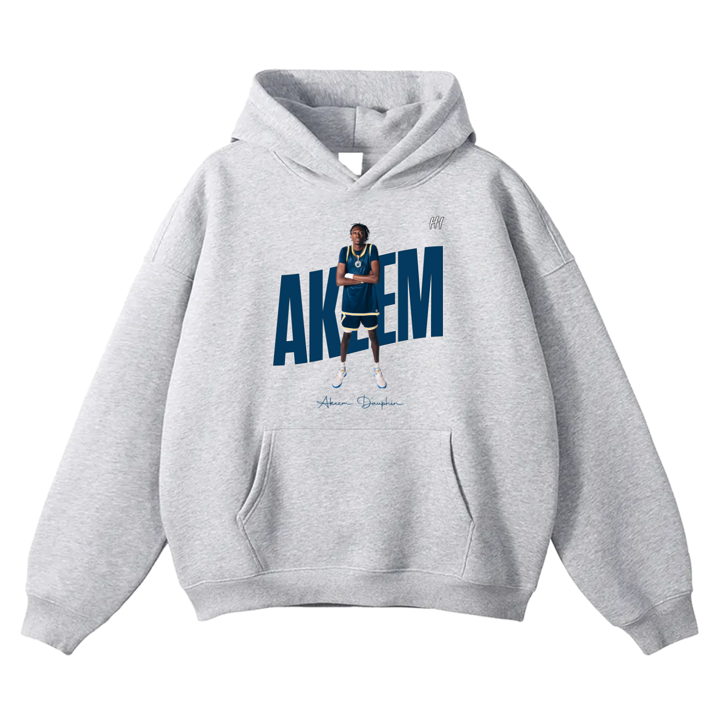 Akeem Dauphin Oversize Fleeced Hoodie