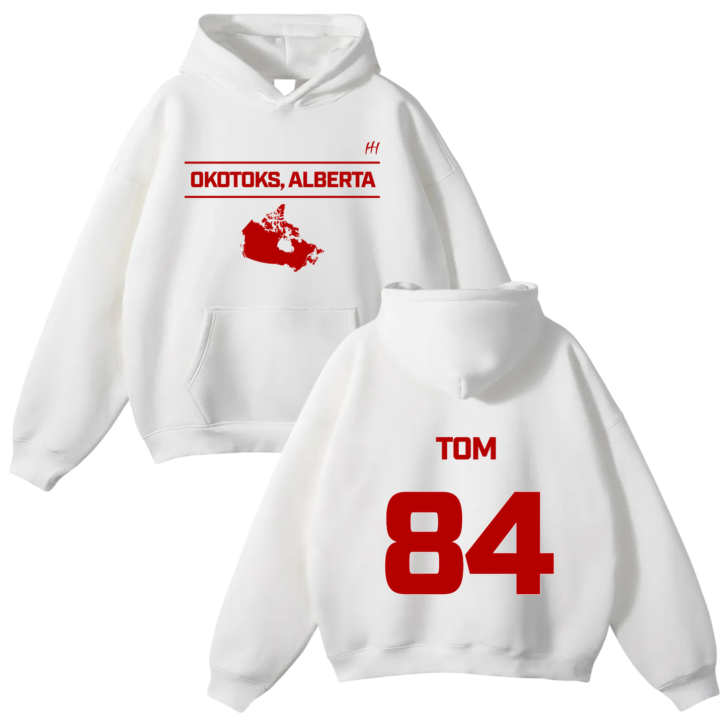 Tom Rodehutskors Oversize Fleeced Hoodie