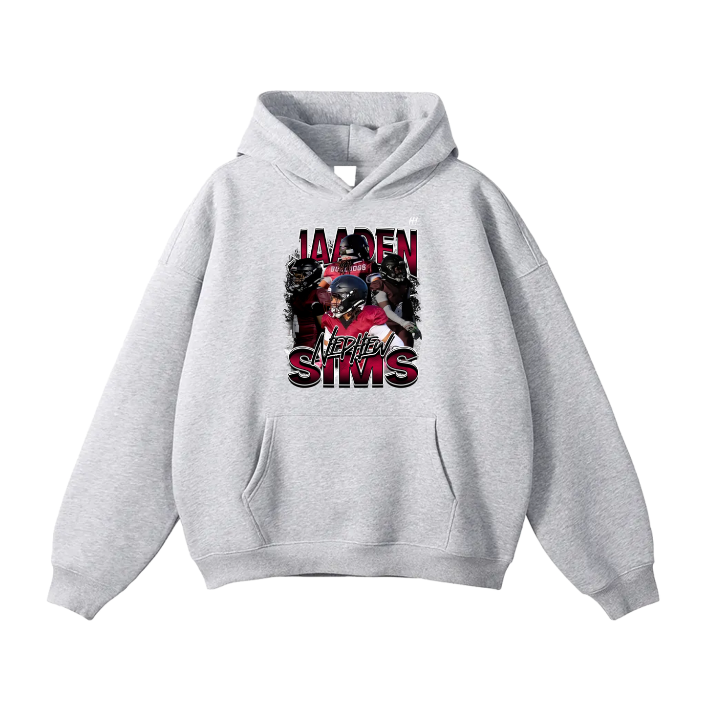Jaaden Sims Oversize Fleeced Hoodie