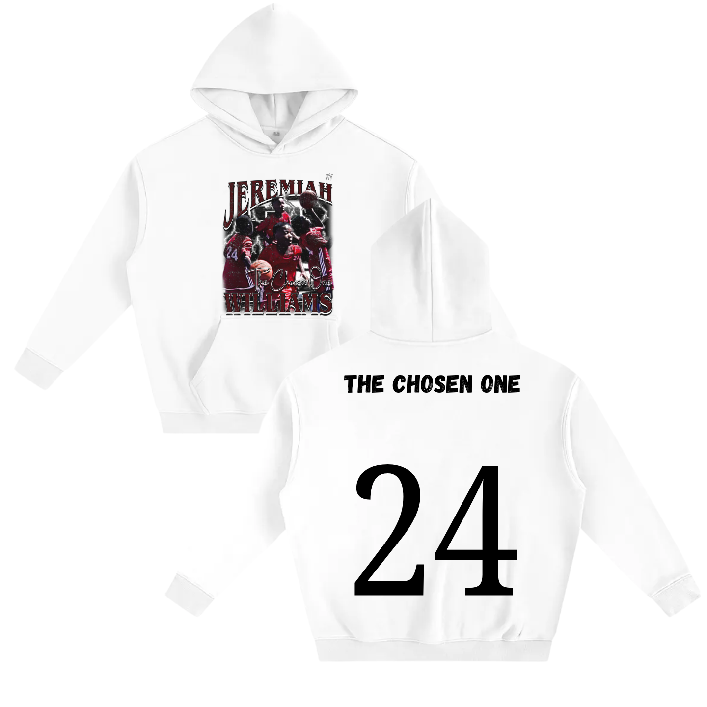 Jeremiah Williams Oversize Fleeced Hoodie