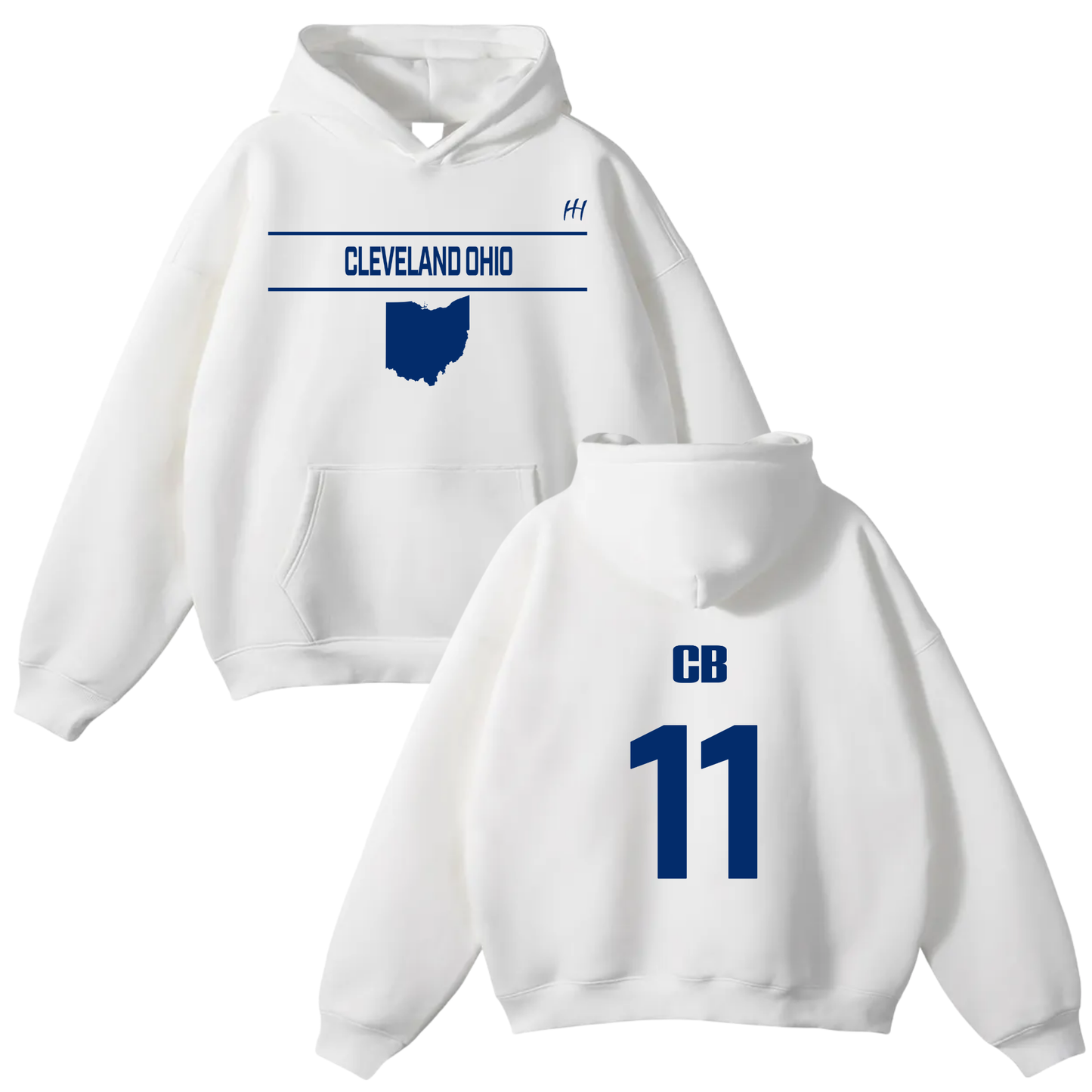 Chauncey Brashers Oversize Fleeced Hoodie