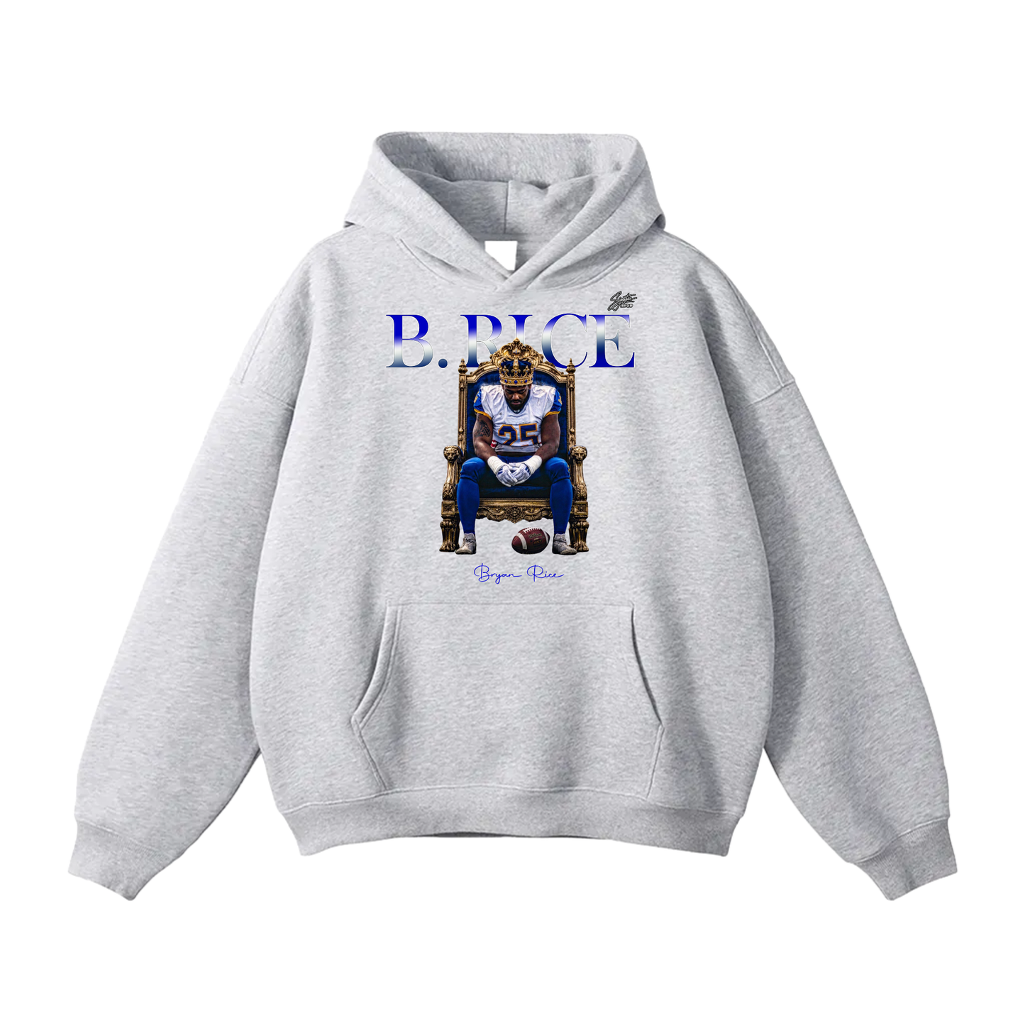Bryan Rice Oversize Fleeced Hoodie