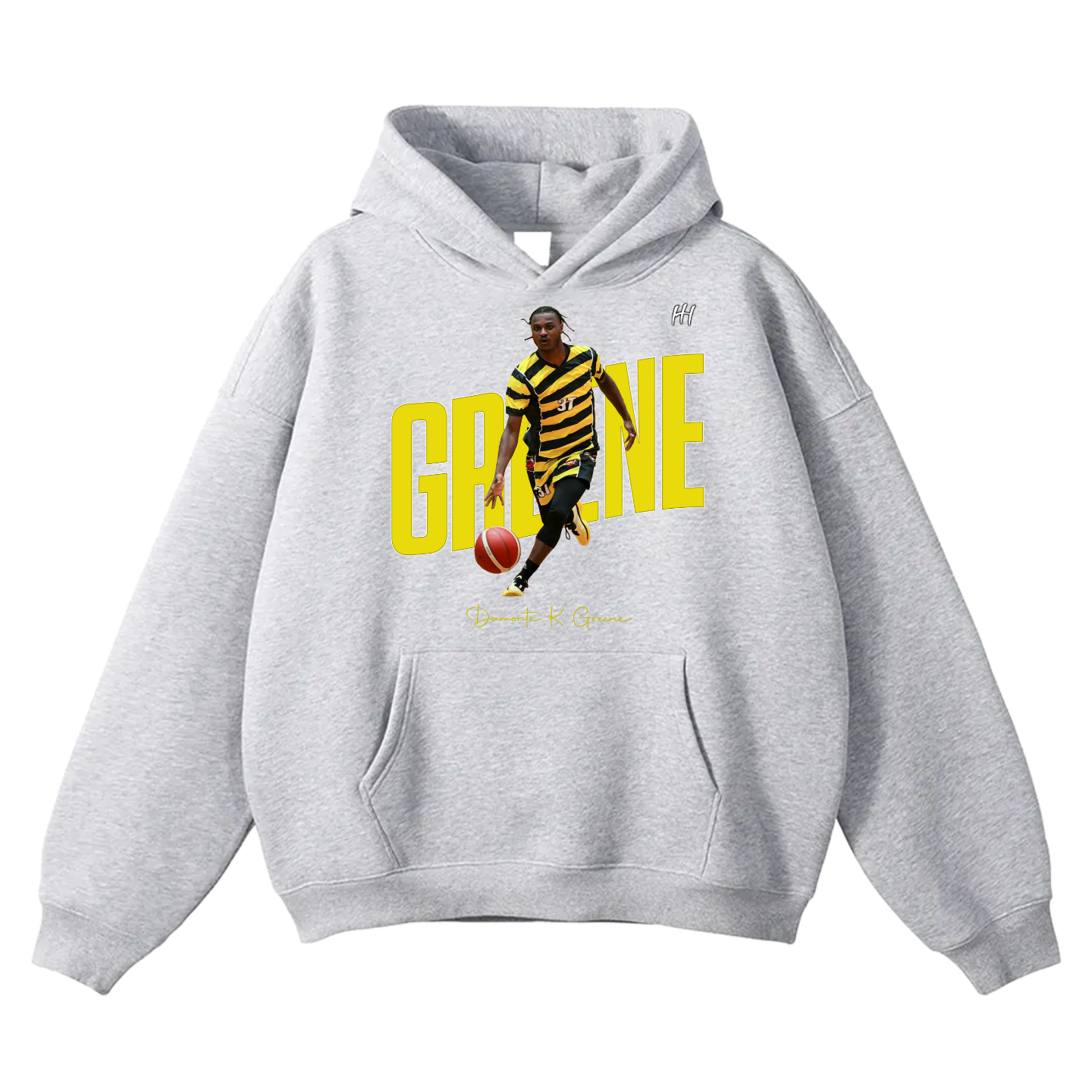 DaMonte K. Greene Oversize Fleeced Hoodie