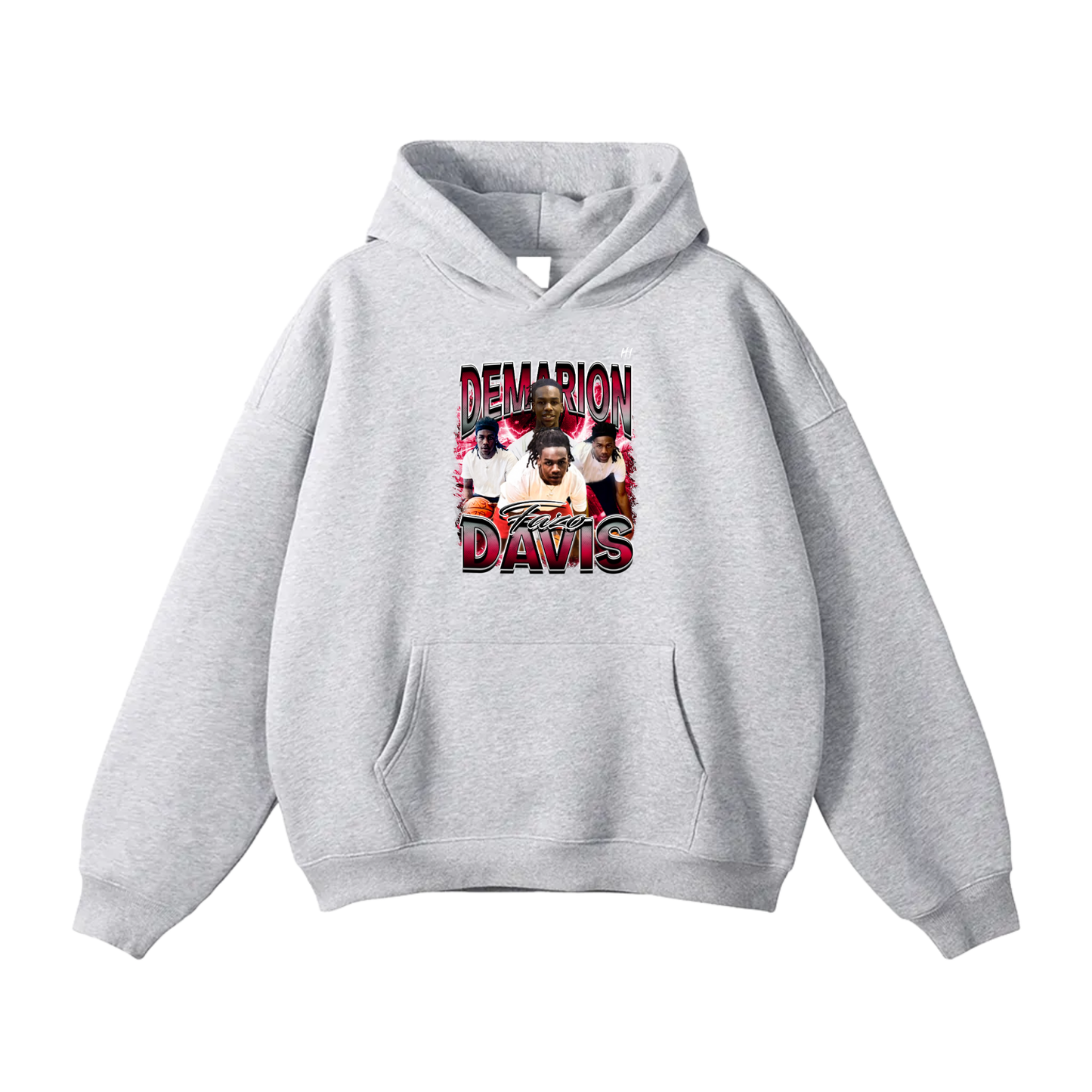 Demarion Davis Oversize Fleeced Hoodie