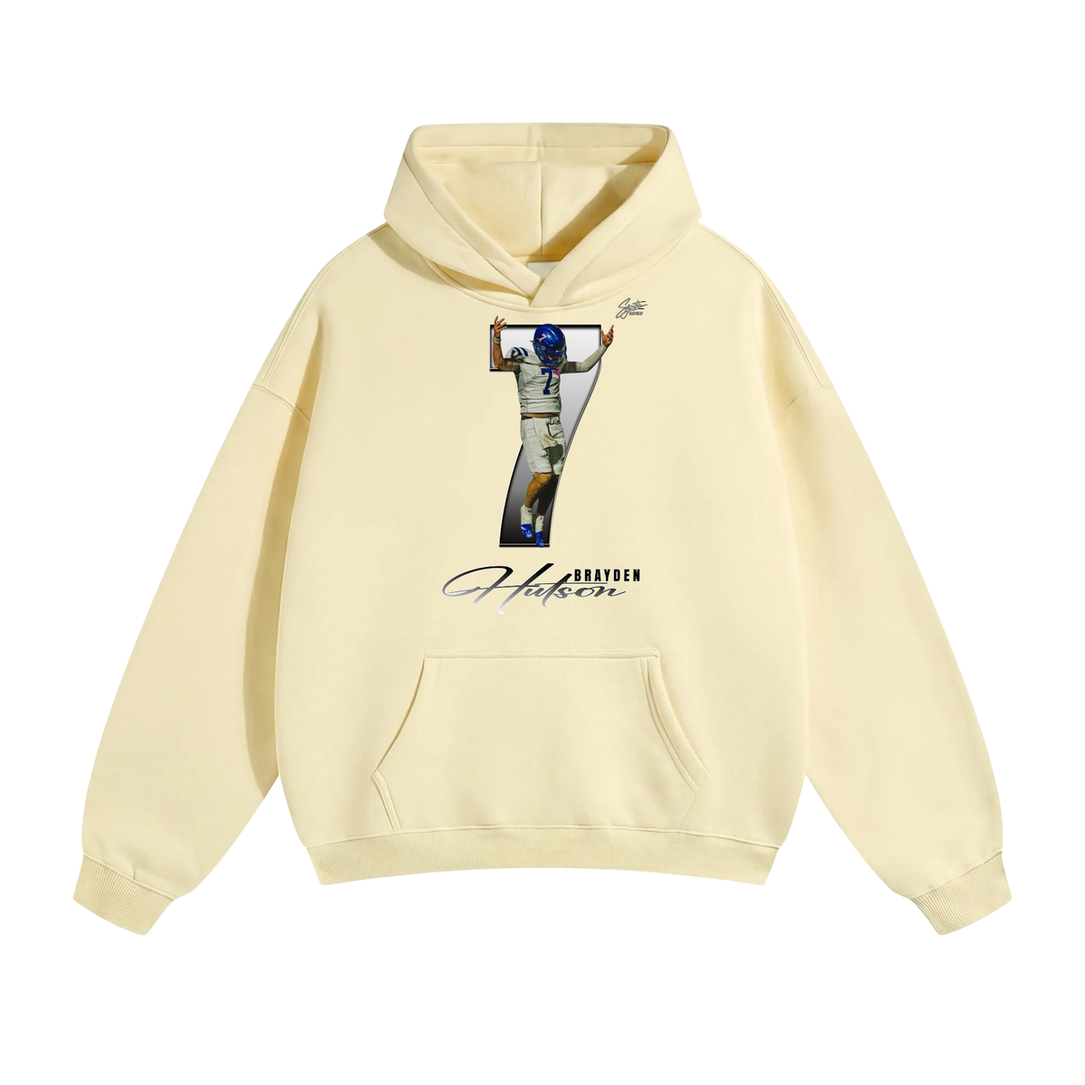 Brayden Hutson Oversize Fleeced Hoodie
