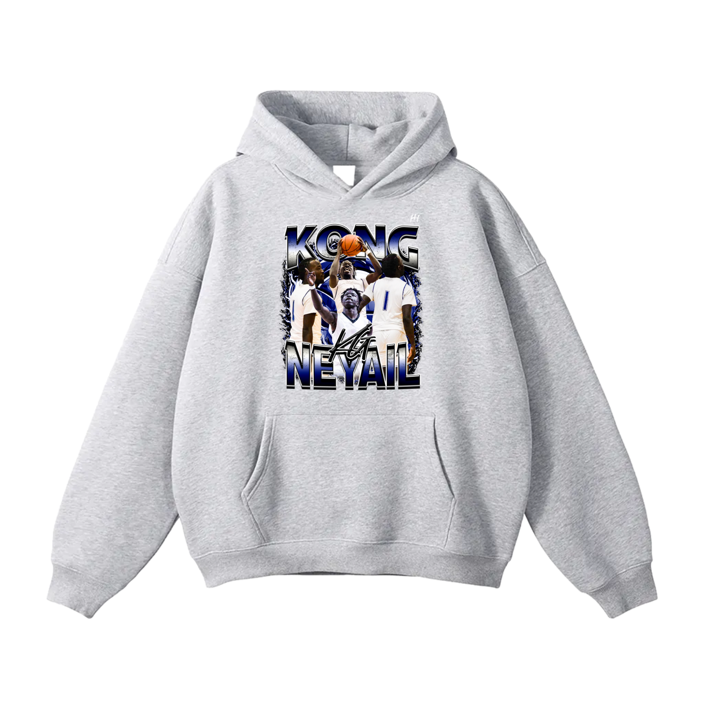 Kong T Neyail Oversize Fleeced Hoodie