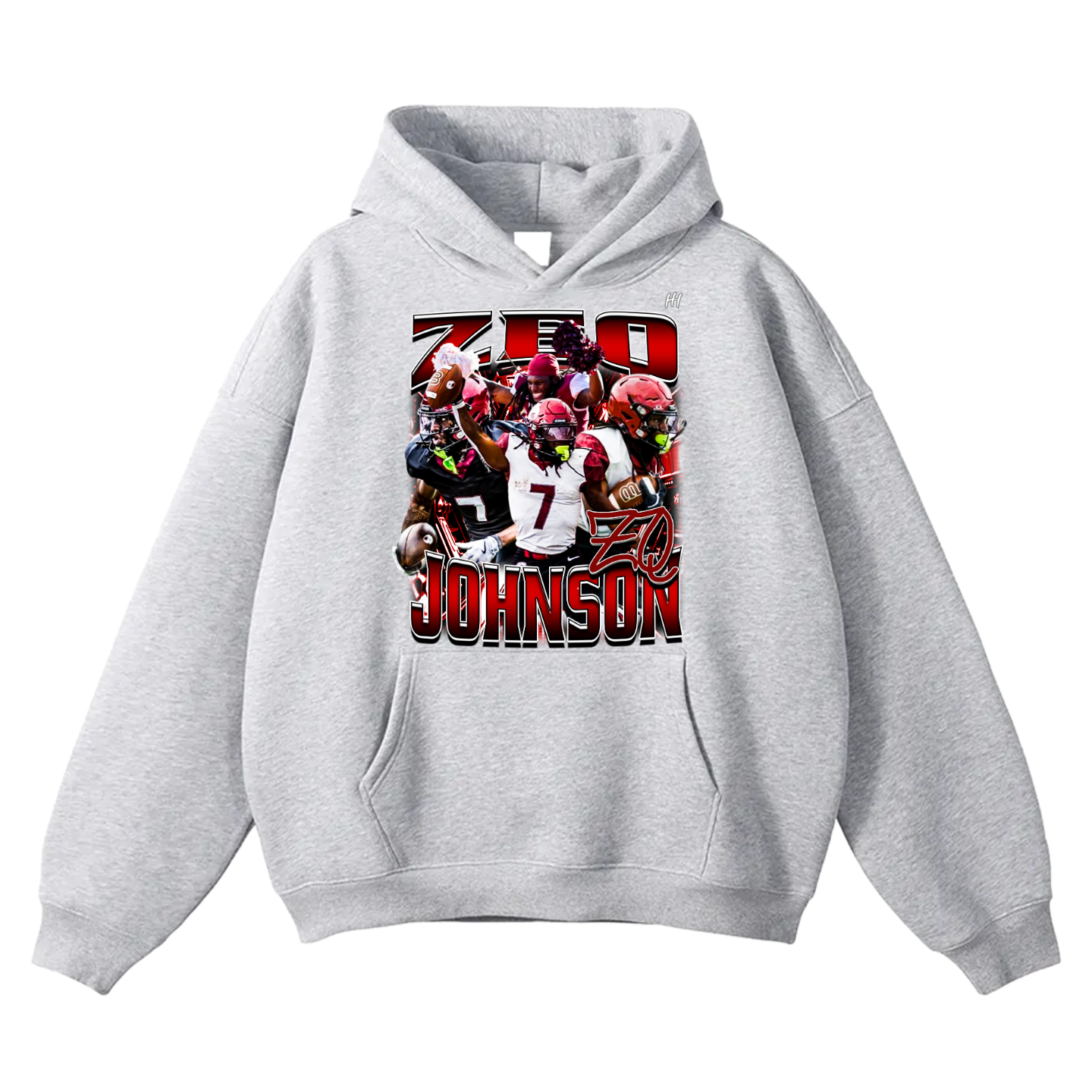 Zeq Johnson Oversize Fleeced Hoodie
