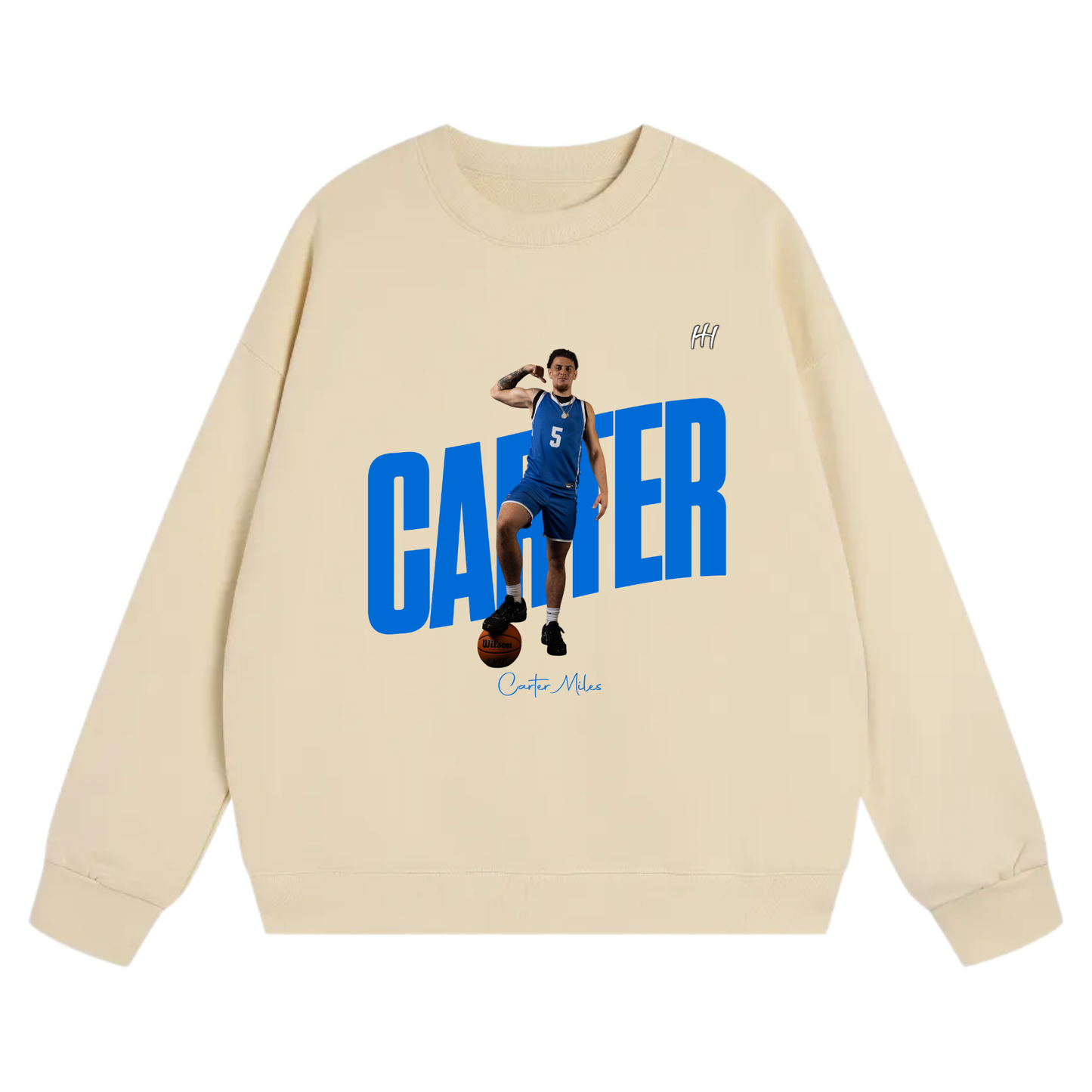 Carter Miles Heavyweight Crewneck Sweatshirt
