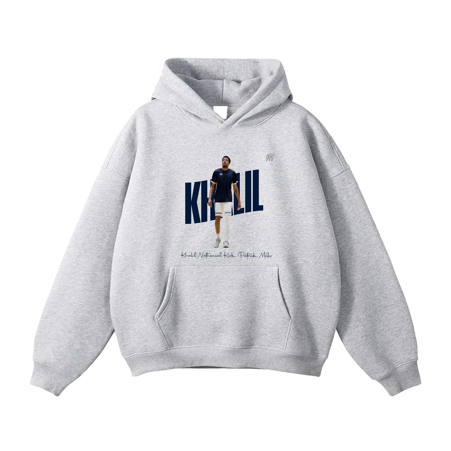 Khalil Nathanial Kirk Patrick Miller Oversize Fleeced Hoodie