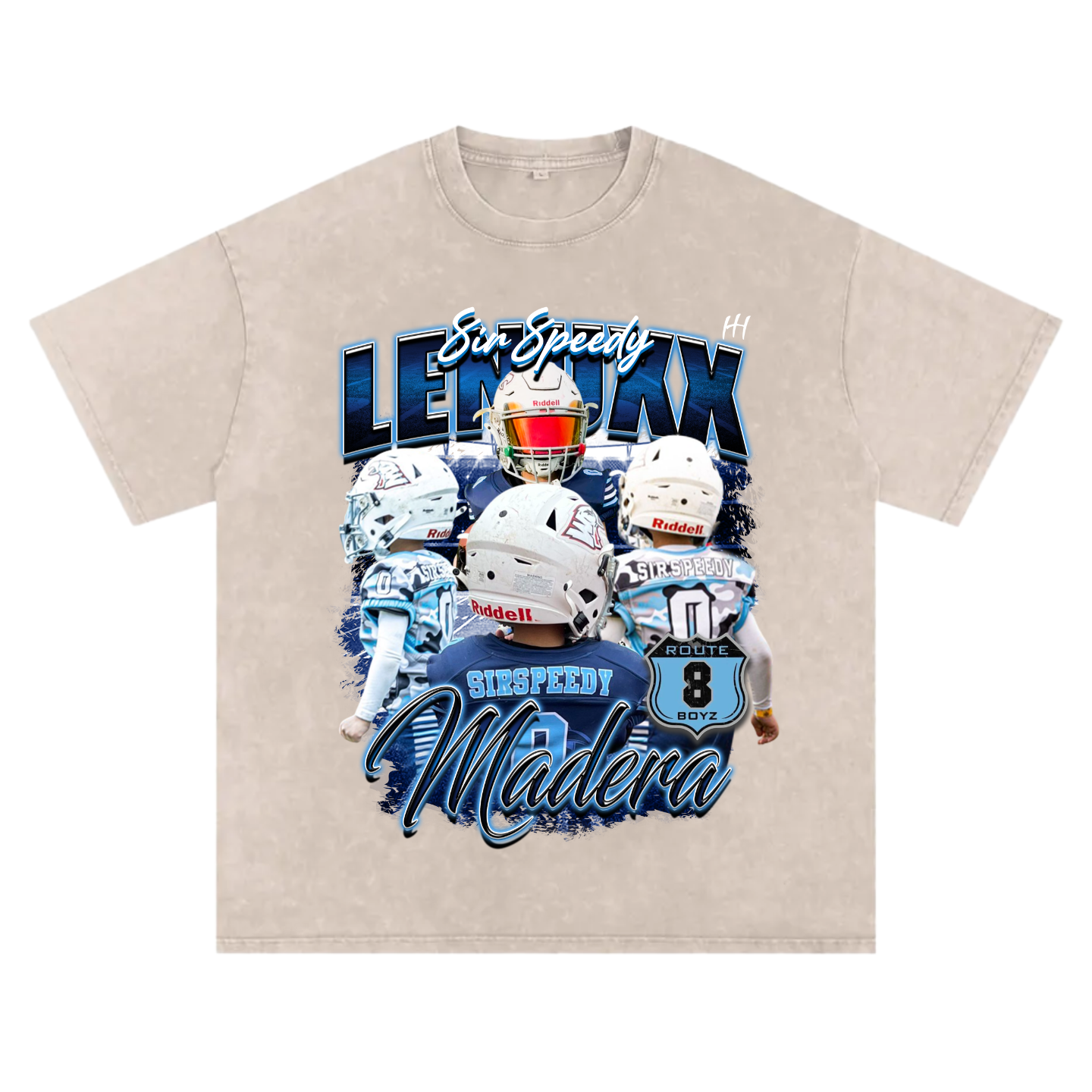 Lenuxx Madera Oversize T-shirt