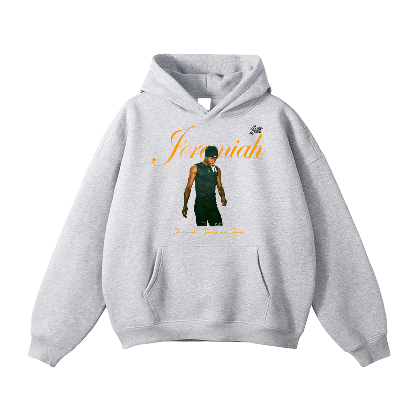 Jeremiah Simmons Jones Oversize Fleeced Hoodie