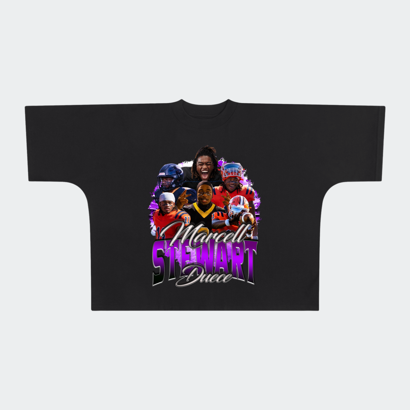 Marcell Stewart Premium Drop Shoulder/Boxy Tee