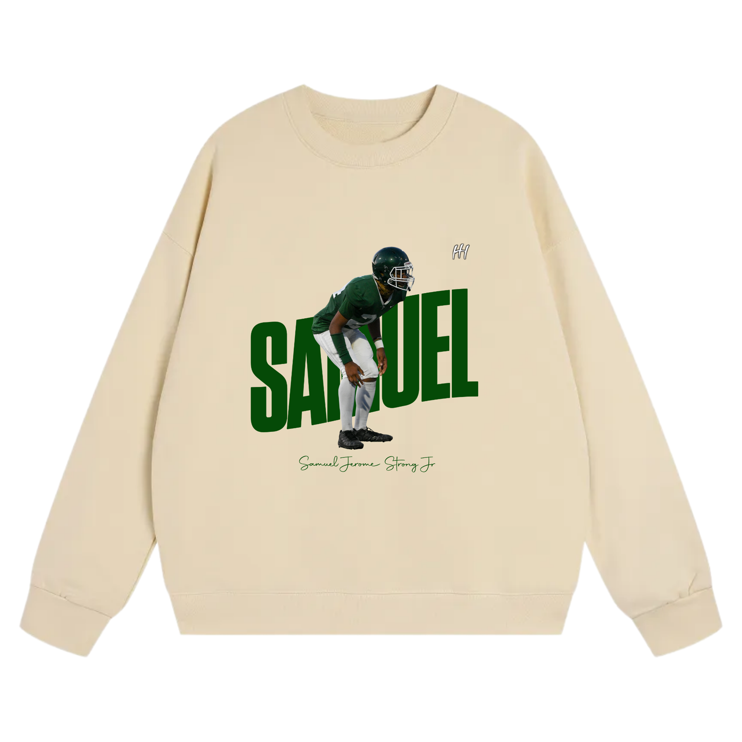 Samuel Jerome Strong Jr Heavyweight Crewneck Sweatshirt