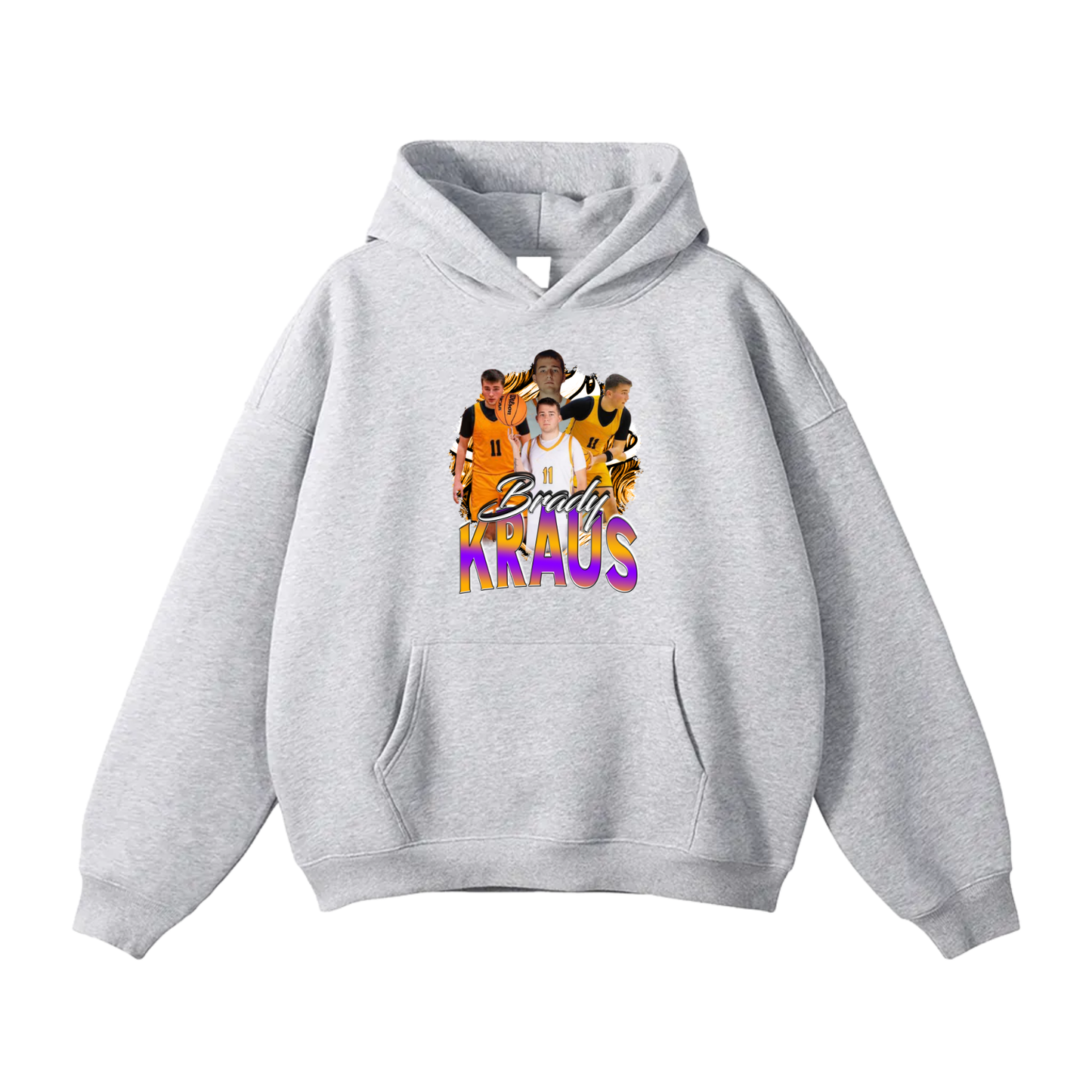 Brady Kraus Oversize Fleeced Hoodie