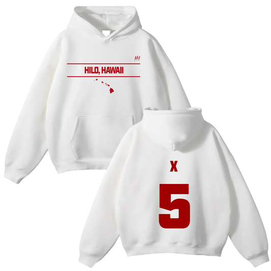 Exodus K. Francisco Oversize Fleeced Hoodie