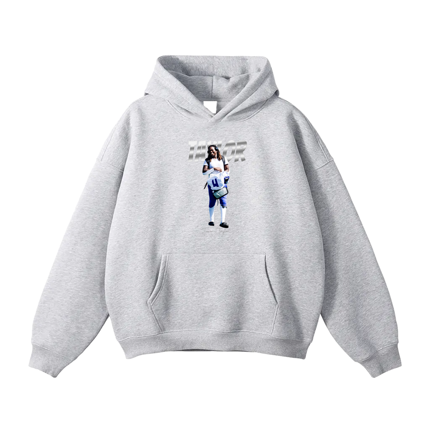 Taron Taylor Oversize Fleeced Hoodie