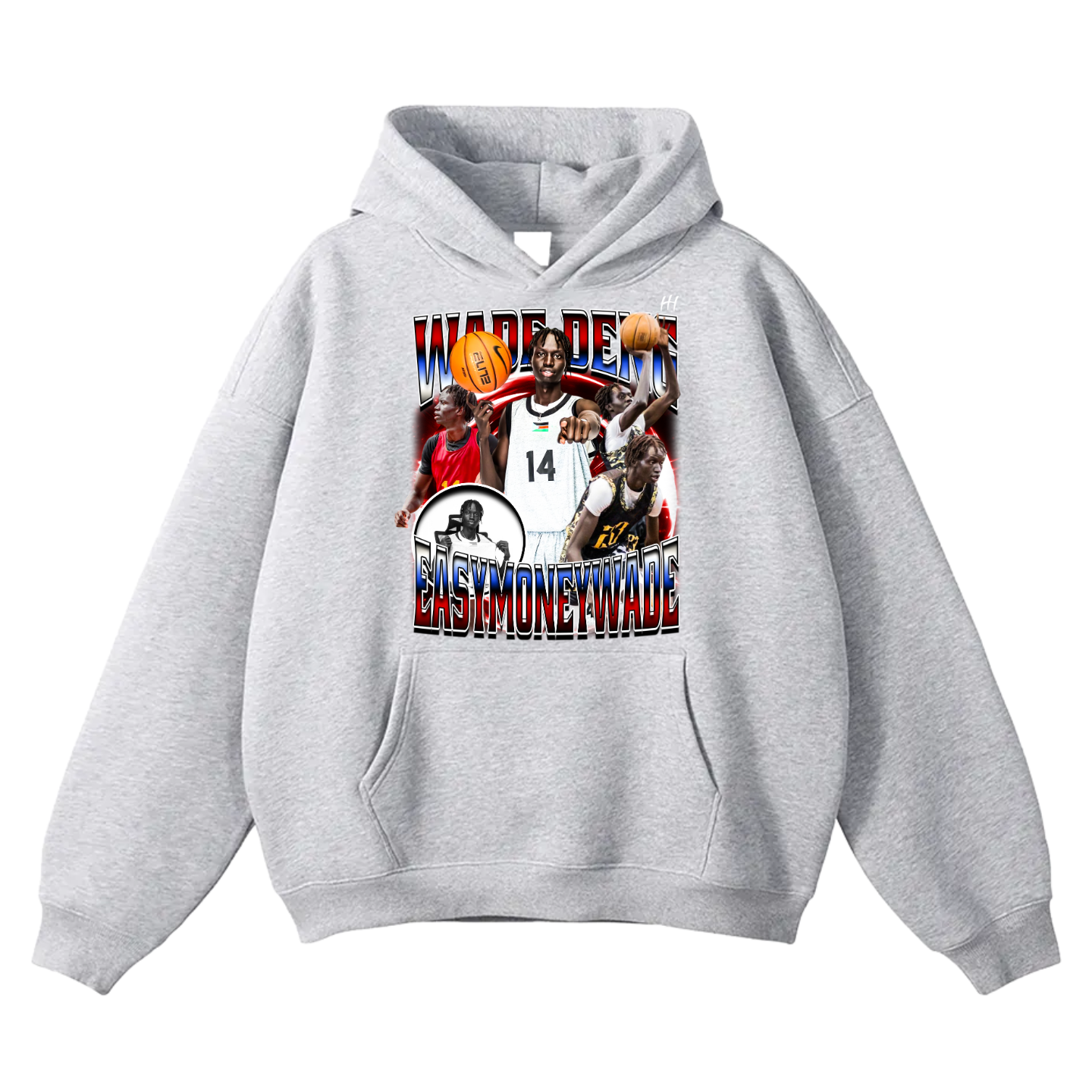 Wade Deng Malual Oversize Fleeced Hoodie