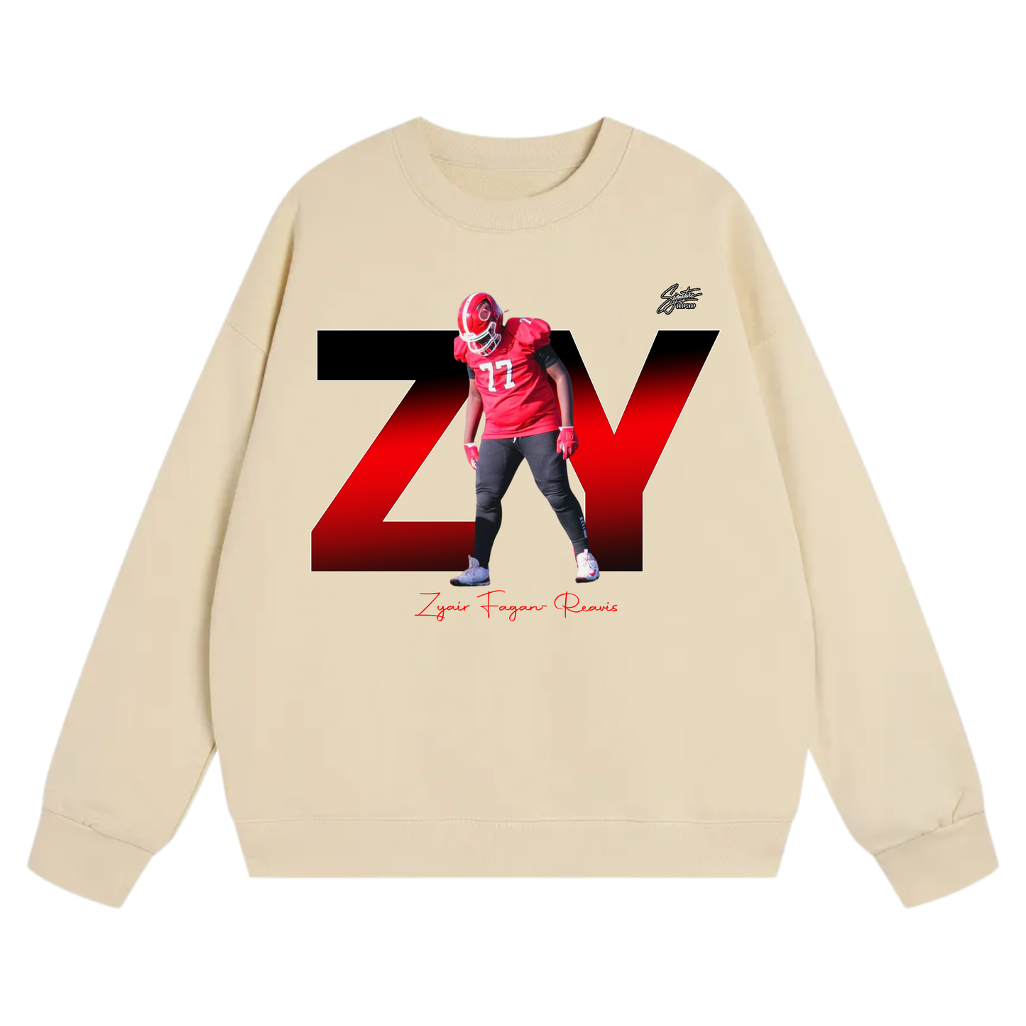 Zyair Fagan-Reavis Heavyweight Crewneck Sweatshirt