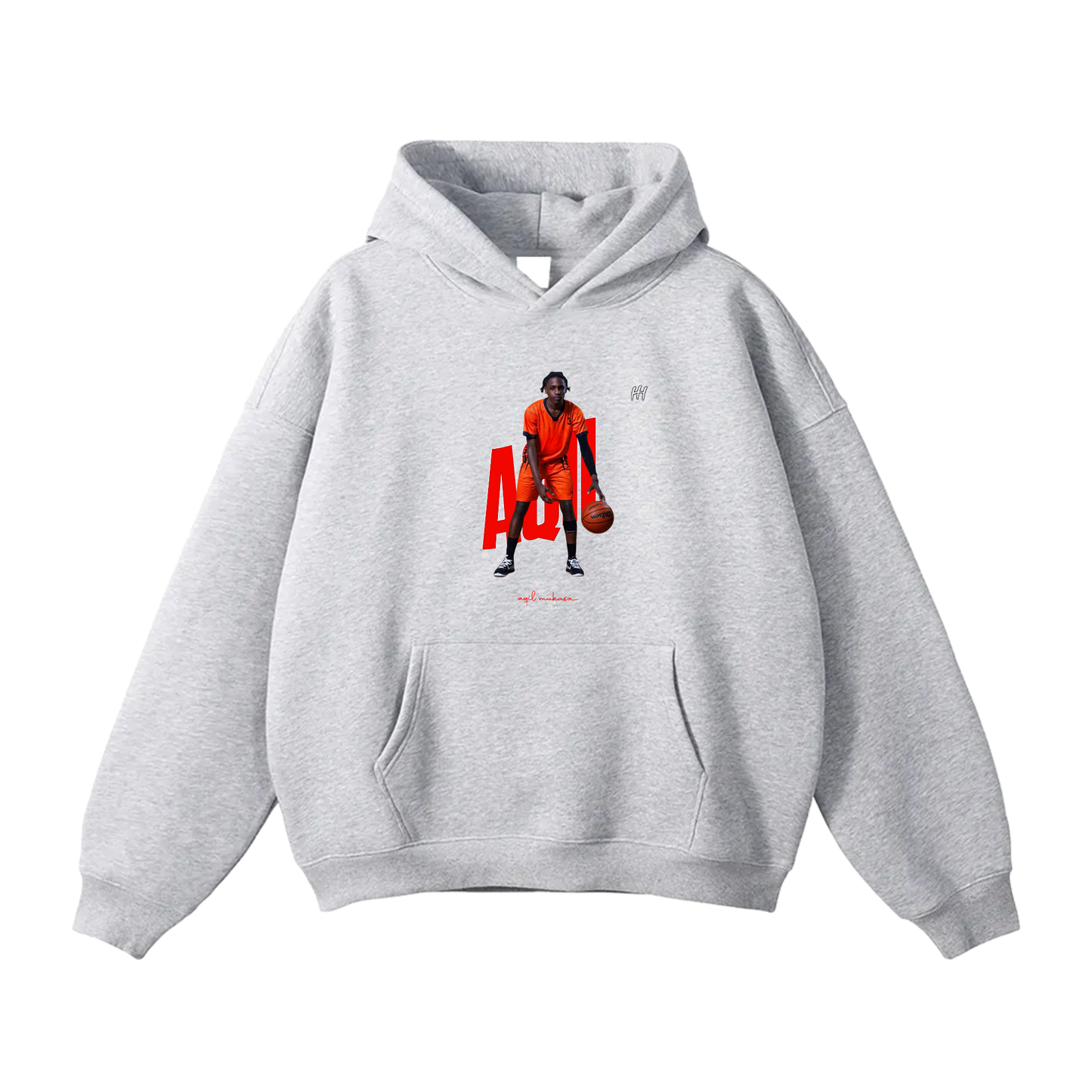 Aqil Mukasa Oversize Fleeced Hoodie