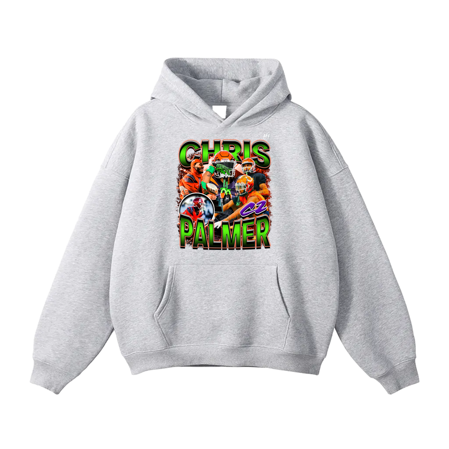 Chris Palmer Oversize Fleeced Hoodie