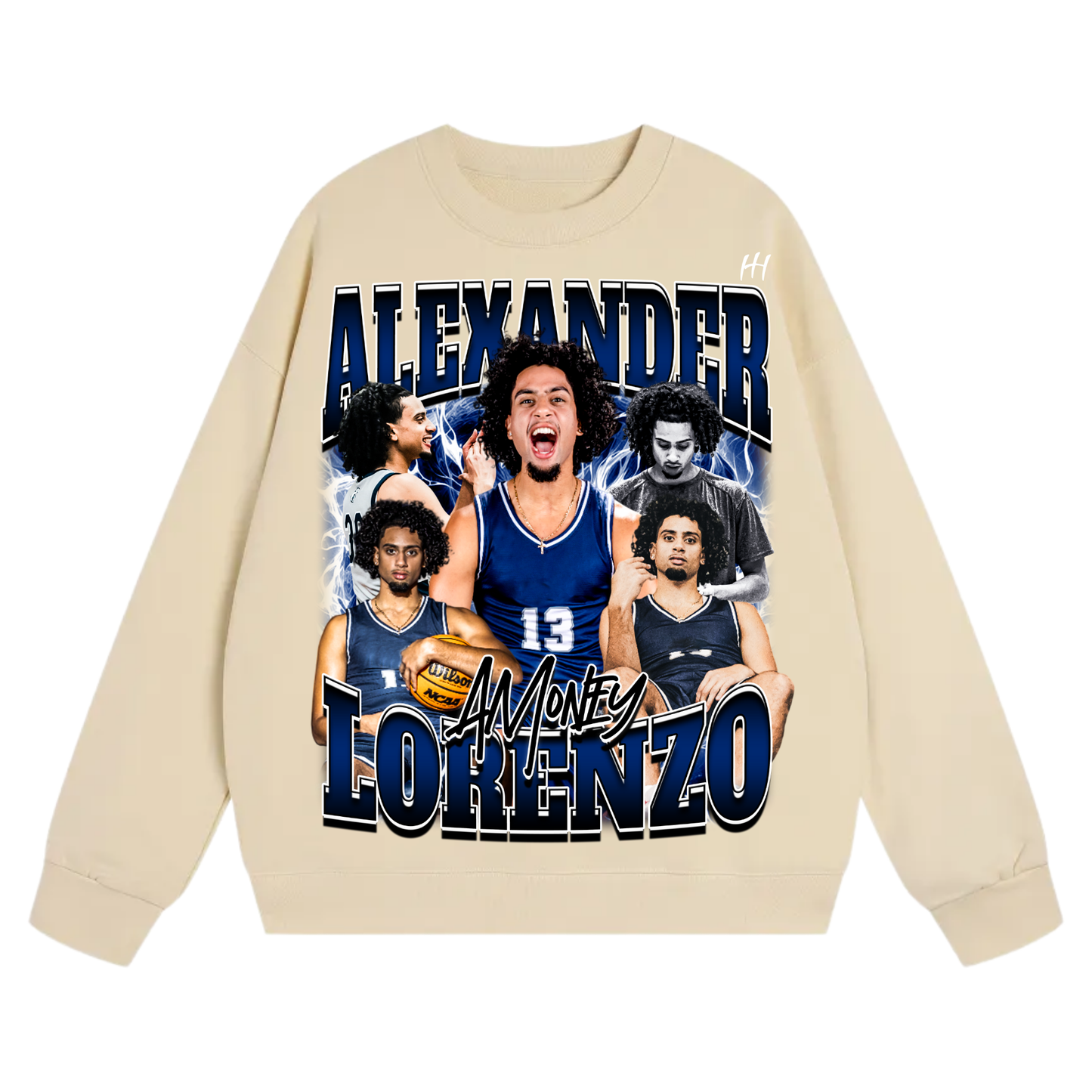 Alexander Lorenzo Heavyweight Crewneck Sweatshirt