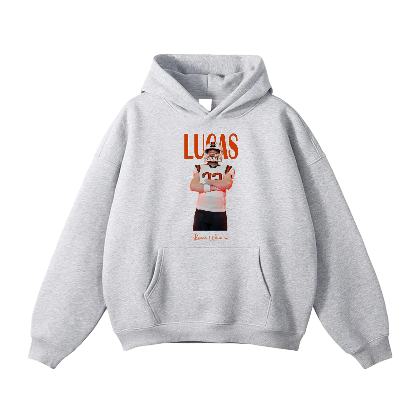 Lucas Wilson Oversize Fleeced Hoodie