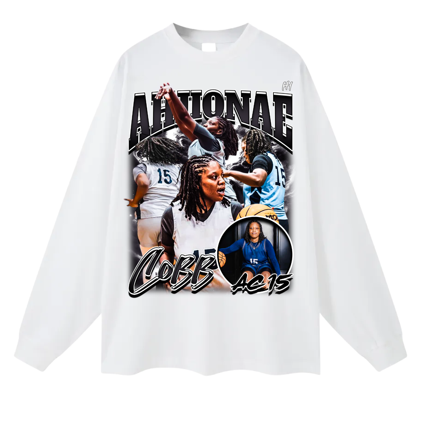 Ahjionae Cobb Long Sleeve Tee
