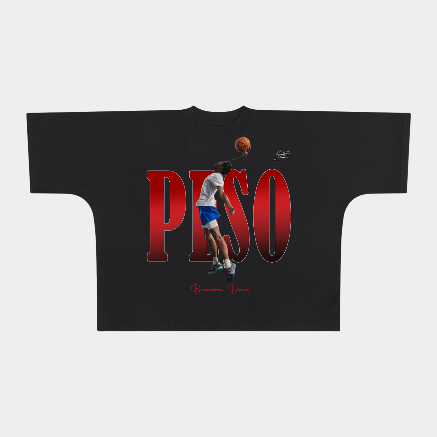 Brandon Davis Premium Drop Shoulder/Boxy Tee