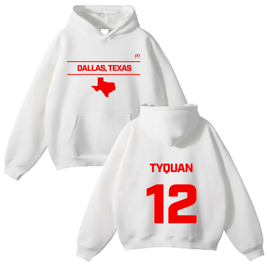 Tyquan Grant Oversize Fleeced Hoodie