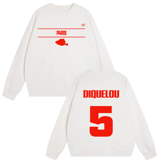Diquelou Mathéo Heavyweight Crewneck Sweatshirt