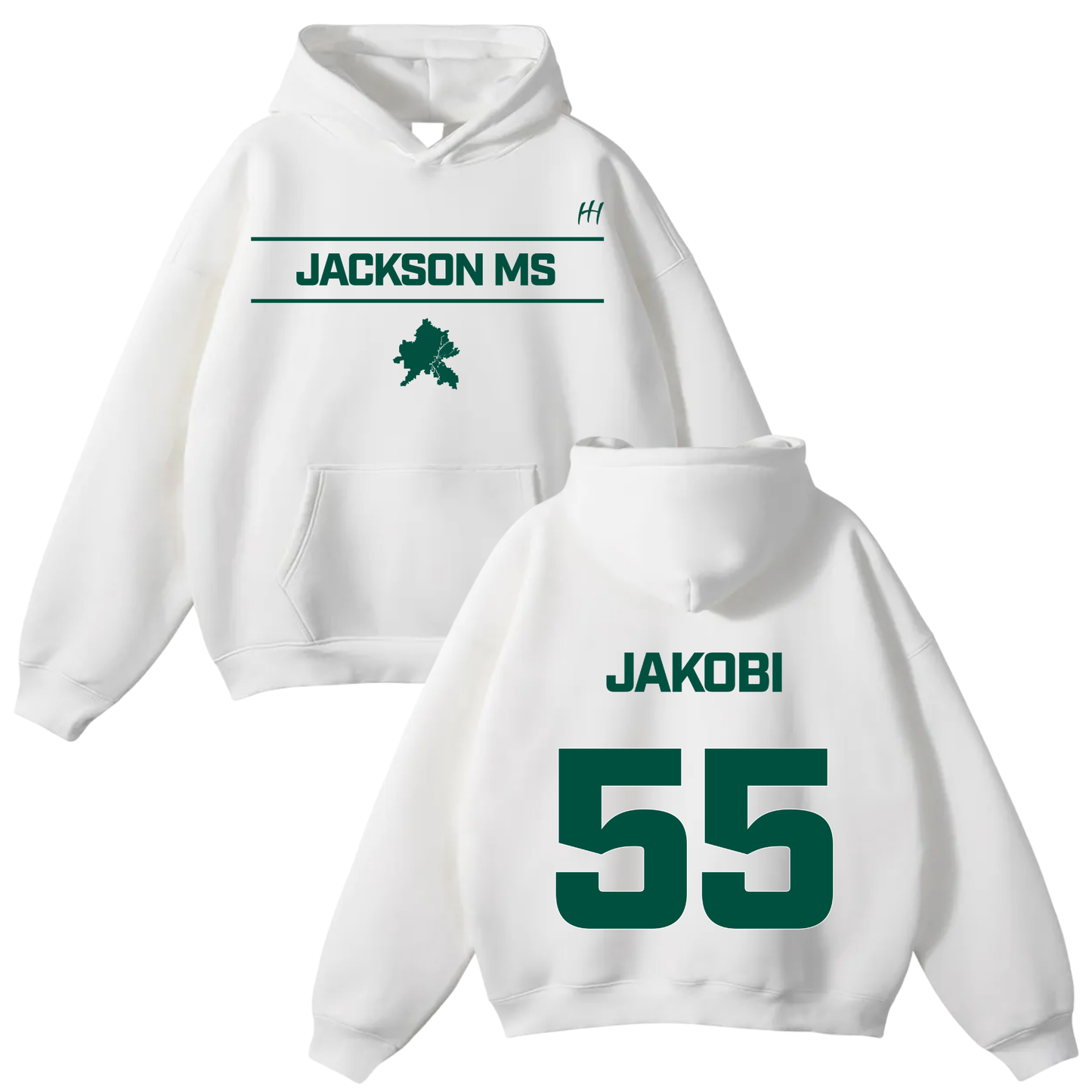 Jakobi Ratliff Oversize Fleeced Hoodie