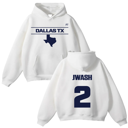 Joshua Washington  Oversize Fleeced Hoodie