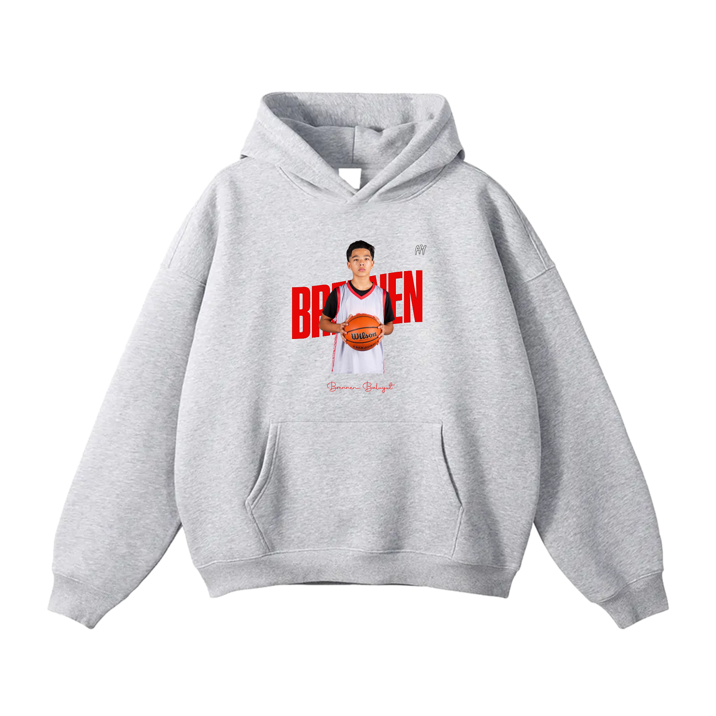 Brennen Baluyut Oversize Fleeced Hoodie