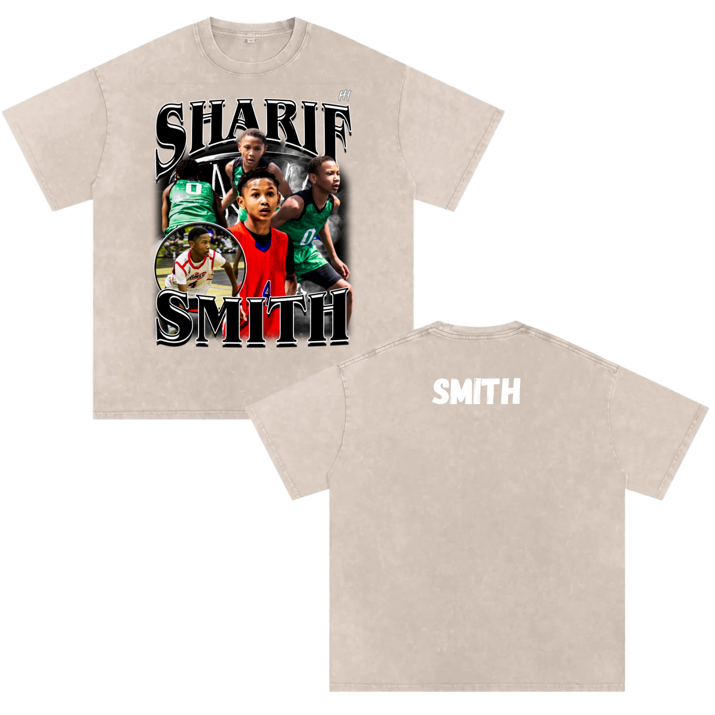Sharif Smith Heavyweight Oversized T-shirt