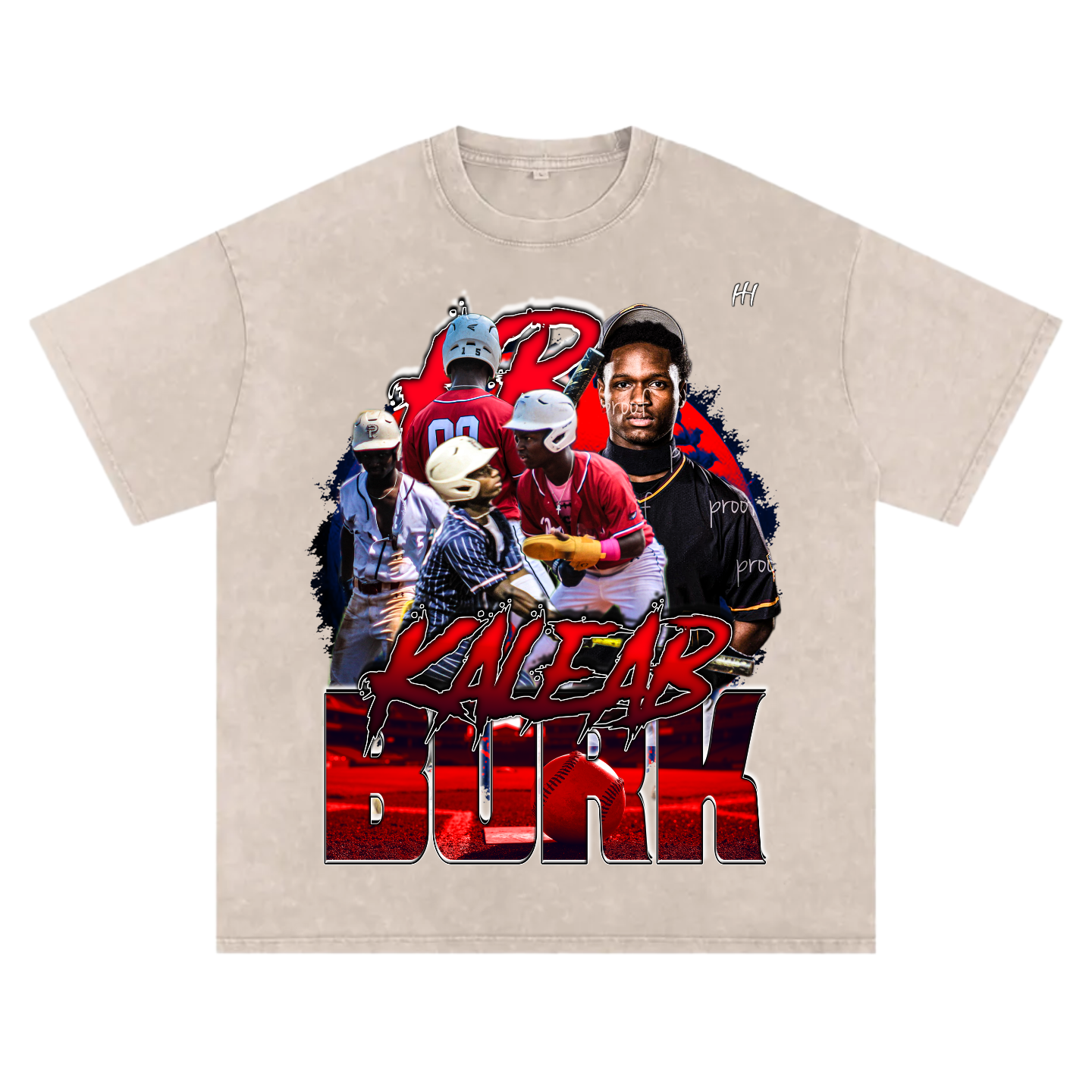 Kaleab Burk Oversize T-shirt